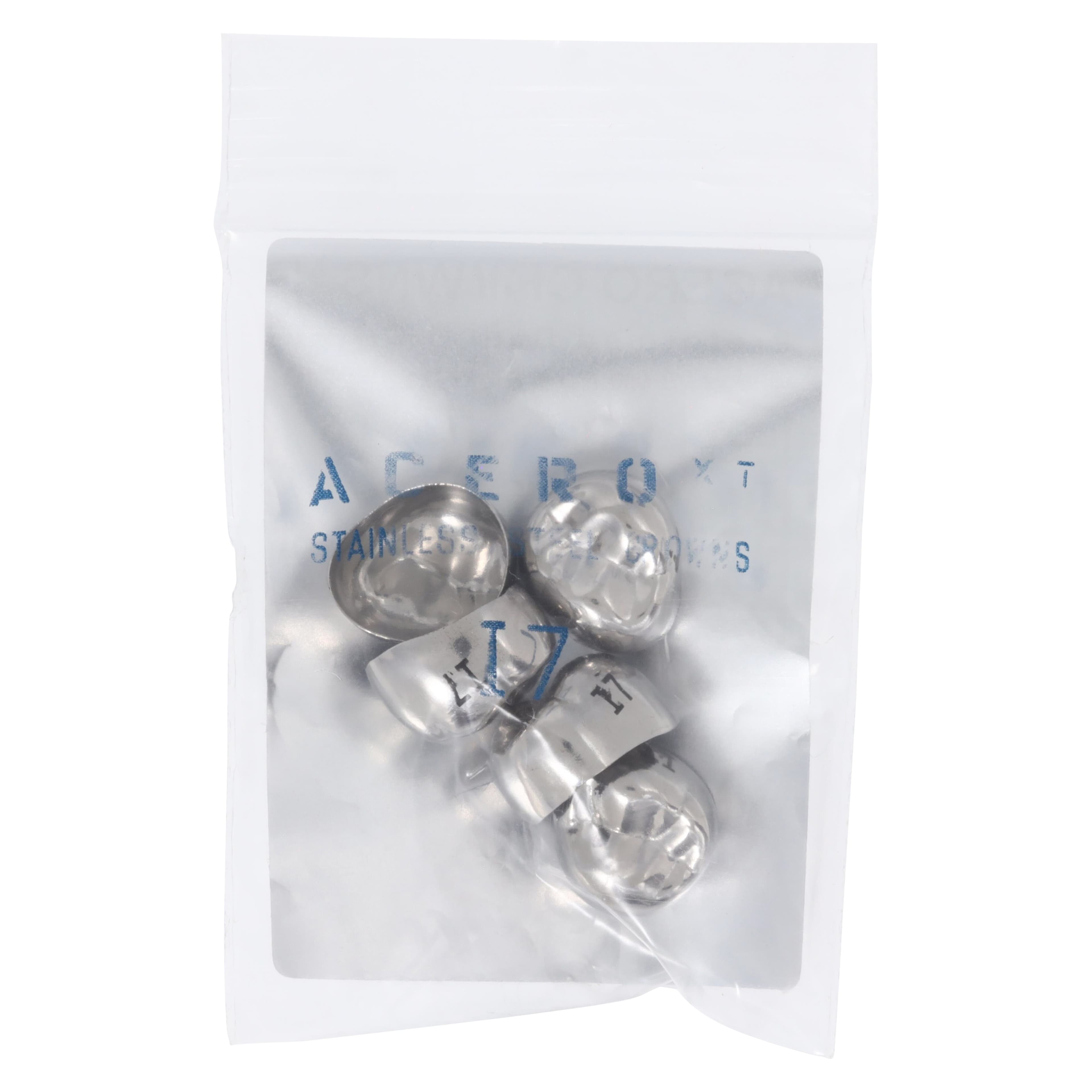 Acero XT Stainless Steel Crown, Upper Left Primary First Molar, Size 7, 5/Pack (D-UL-7) thumbnail 3