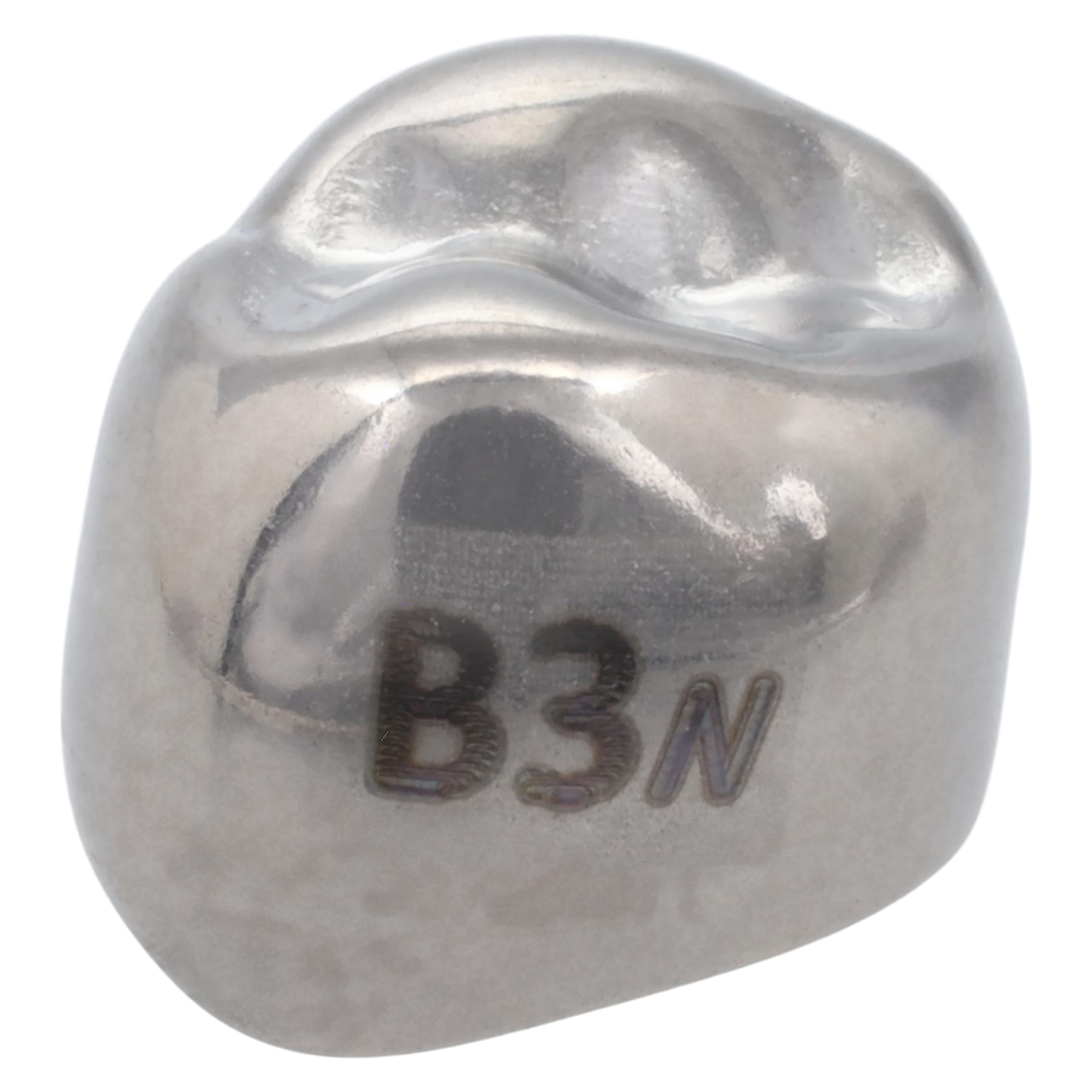 Acero Narrow Stainless Steel Crown, Upper Right Primary First Molar, Size 3, 5/Pack thumbnail 3