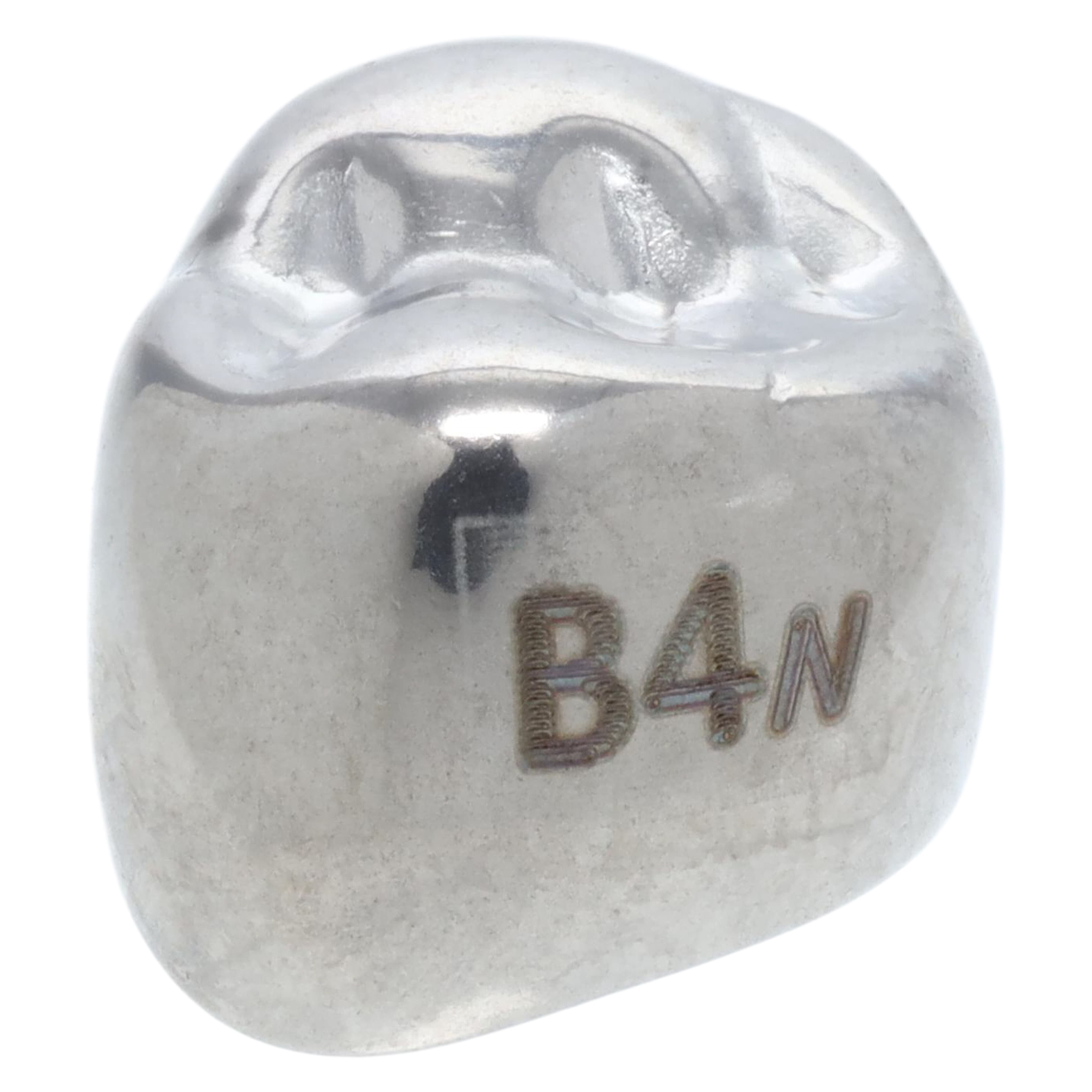 Acero Narrow Stainless Steel Crown, Upper Right Primary First Molar, Size 4, 5/Pack, B4 thumbnail 2