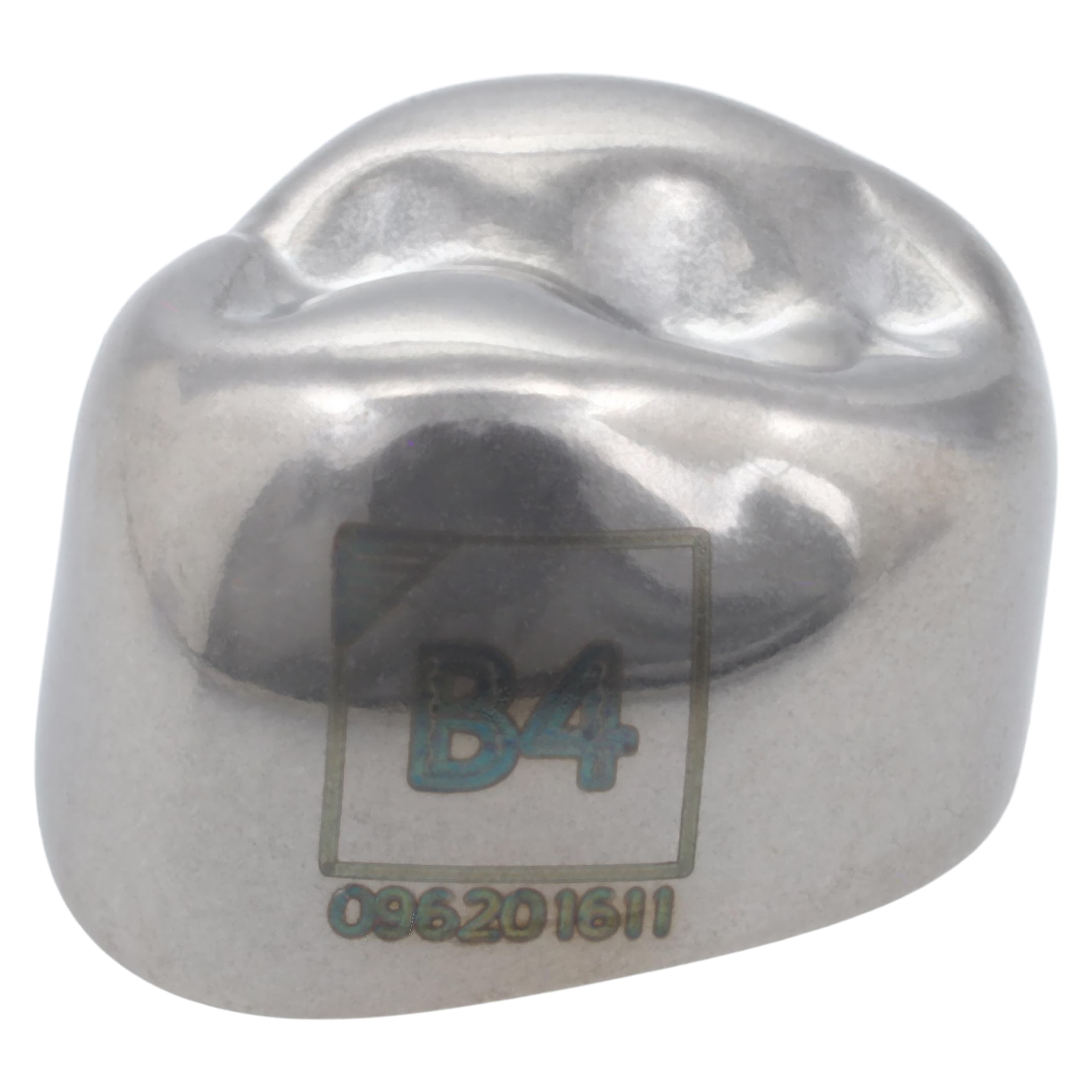 Acero 3S Stainless Steel Primary Molar Crown, Upper Right First Molar (B), Size 4, 5/Pack thumbnail 2