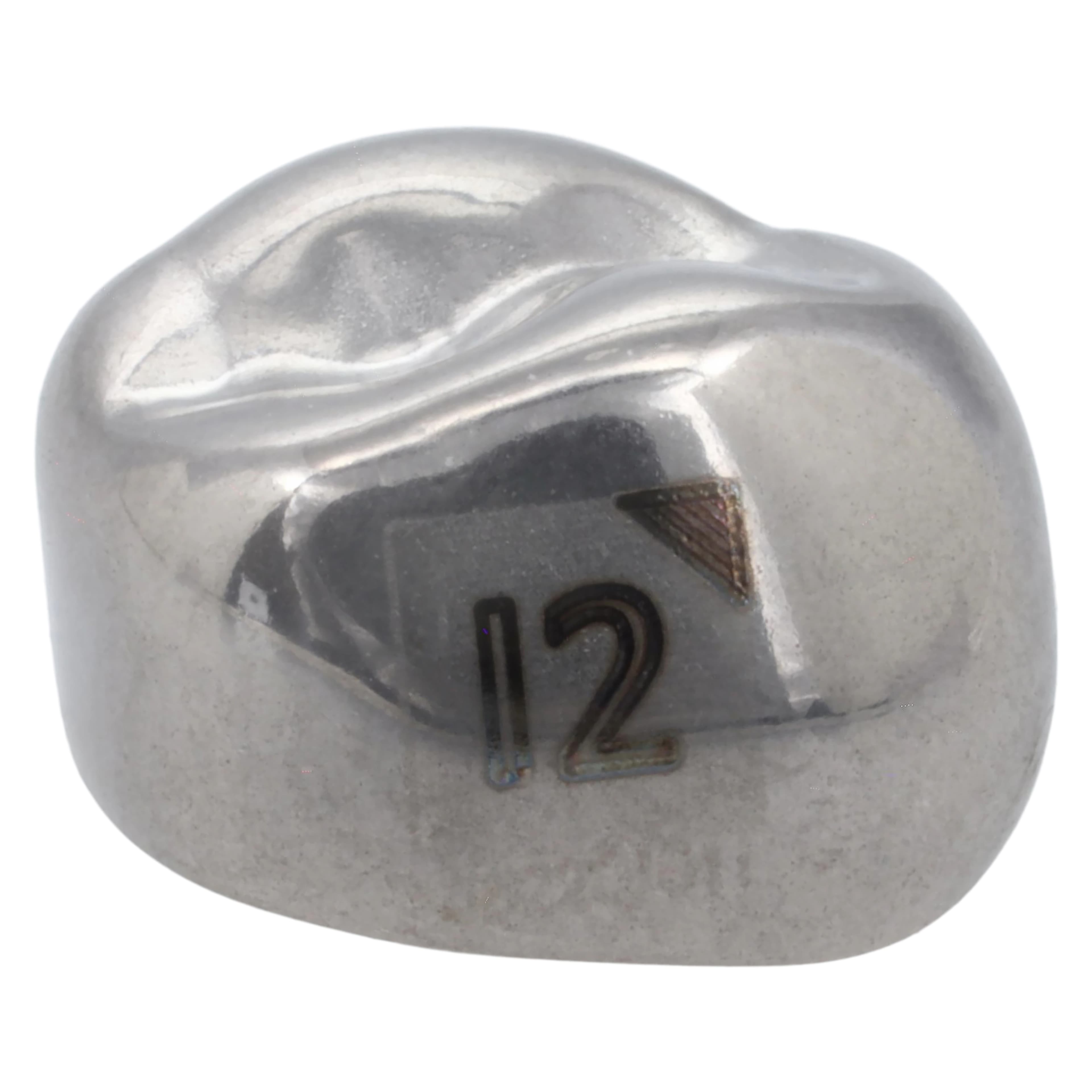 Acero 3S Stainless Steel Primary Molar Crown, Upper Left First Molar (I), Size 2, 5/Pack thumbnail 2