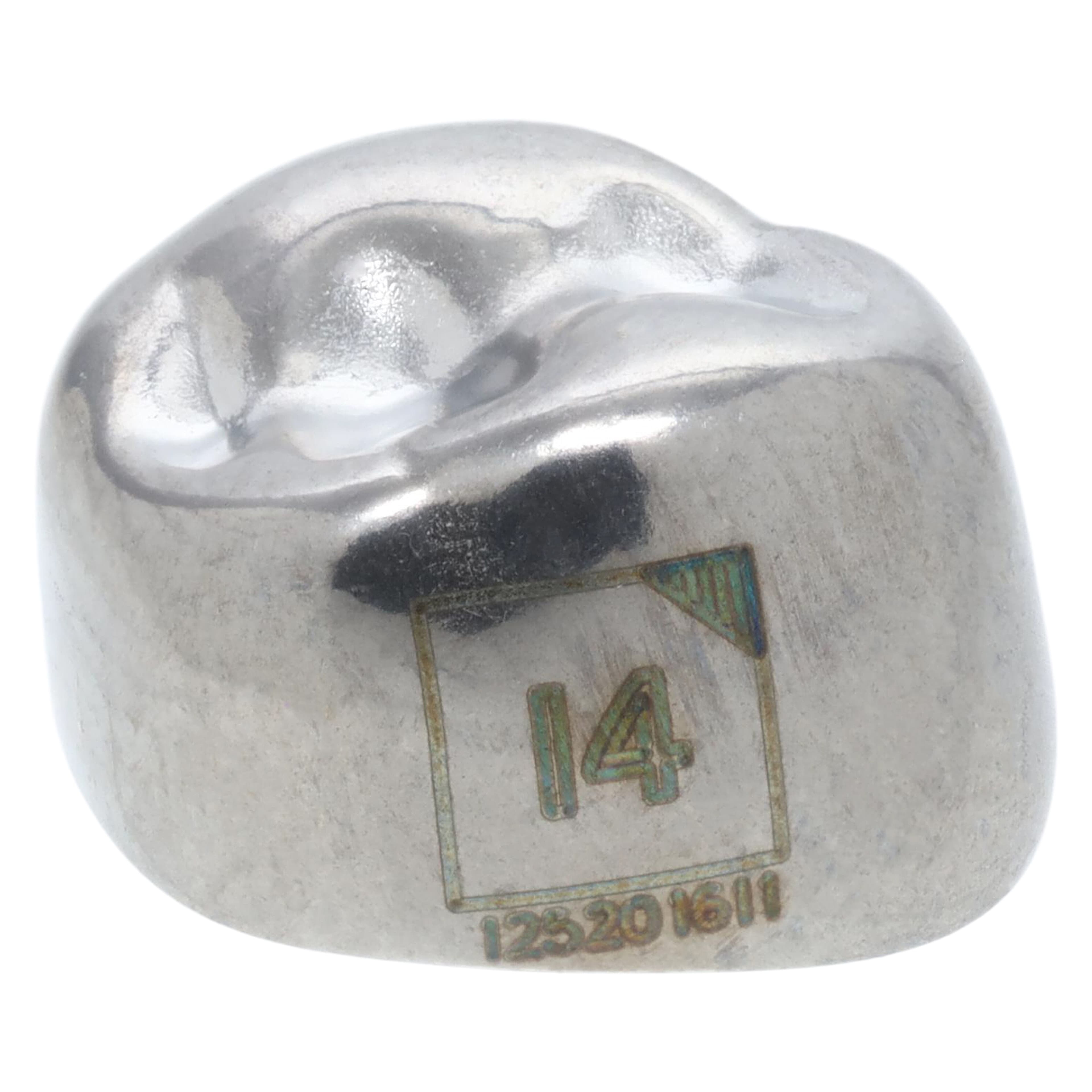 Acero 3S Stainless Steel Primary First Molar Crown, Upper Left, Size 4, 5/Pack (3S I4) thumbnail 2