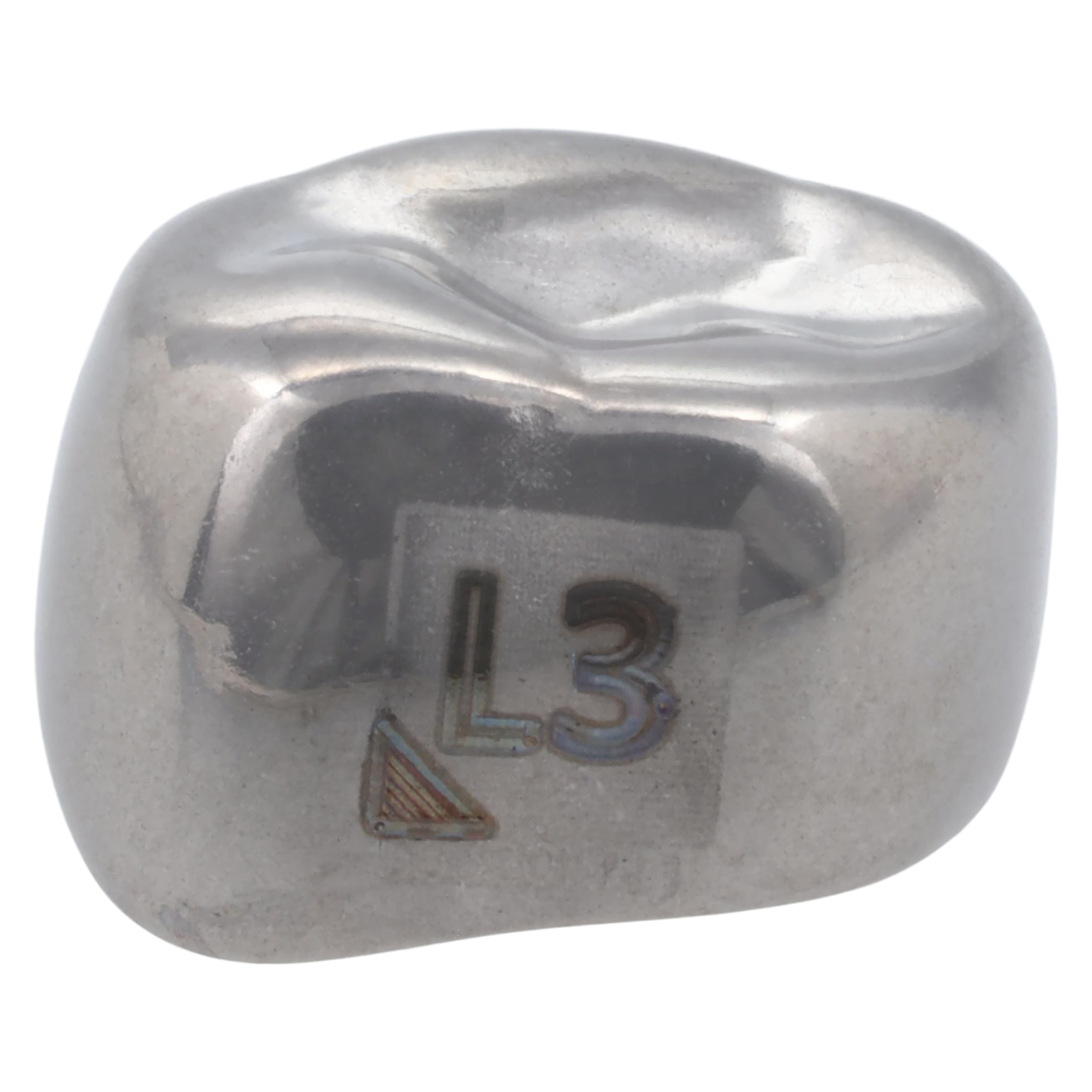 Acero 3S Stainless Steel Primary First Molar Crown, Lower Left, Size 3, 5/Pack (3S L3) thumbnail 2