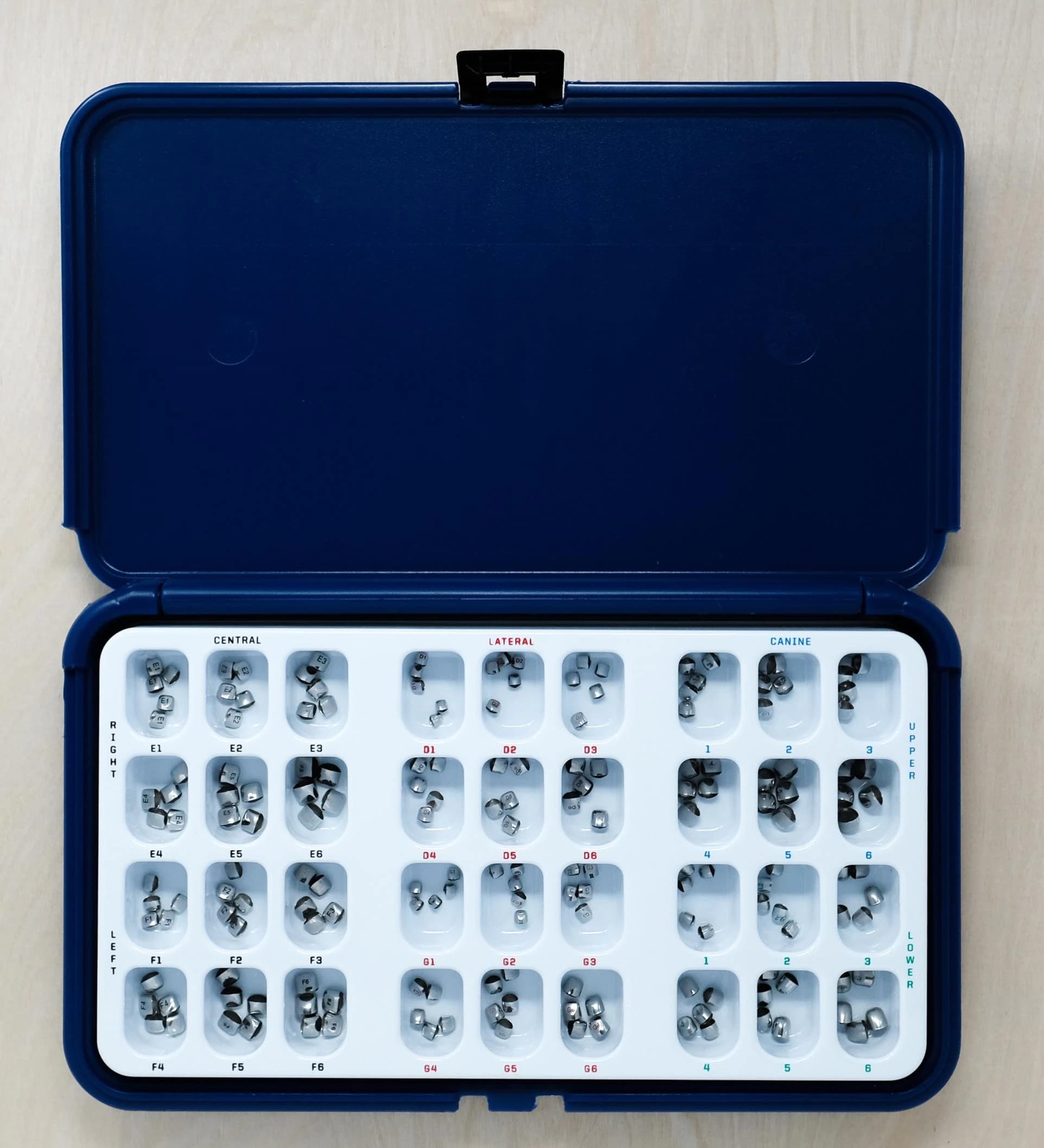 ACERO XT Anterior Crown Kit, Primary Anterior, Size Assorted, Pediatric, 180/Kit thumbnail 2