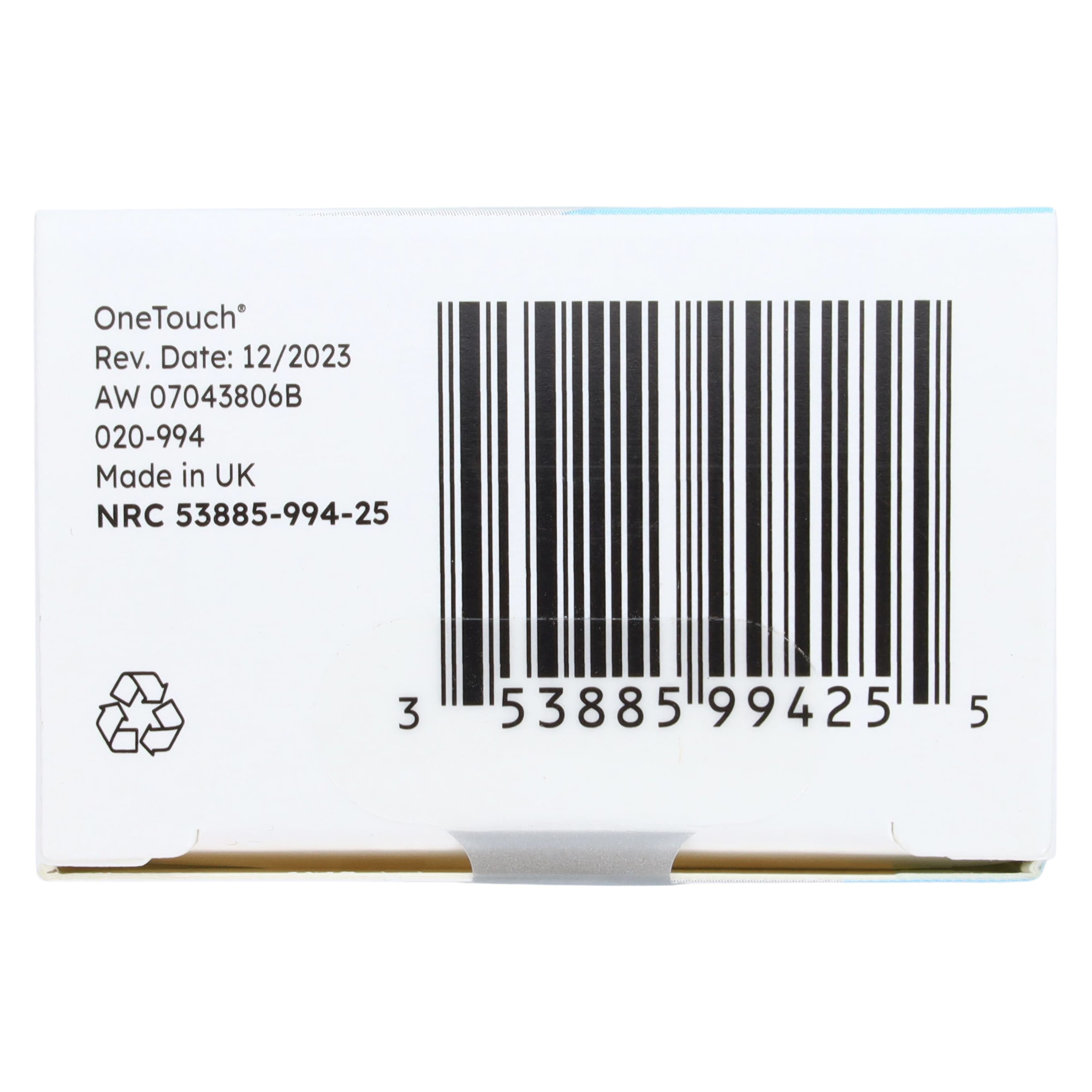 OneTouch Ultra Blood Glucose Test Strips, 25/Box thumbnail 5