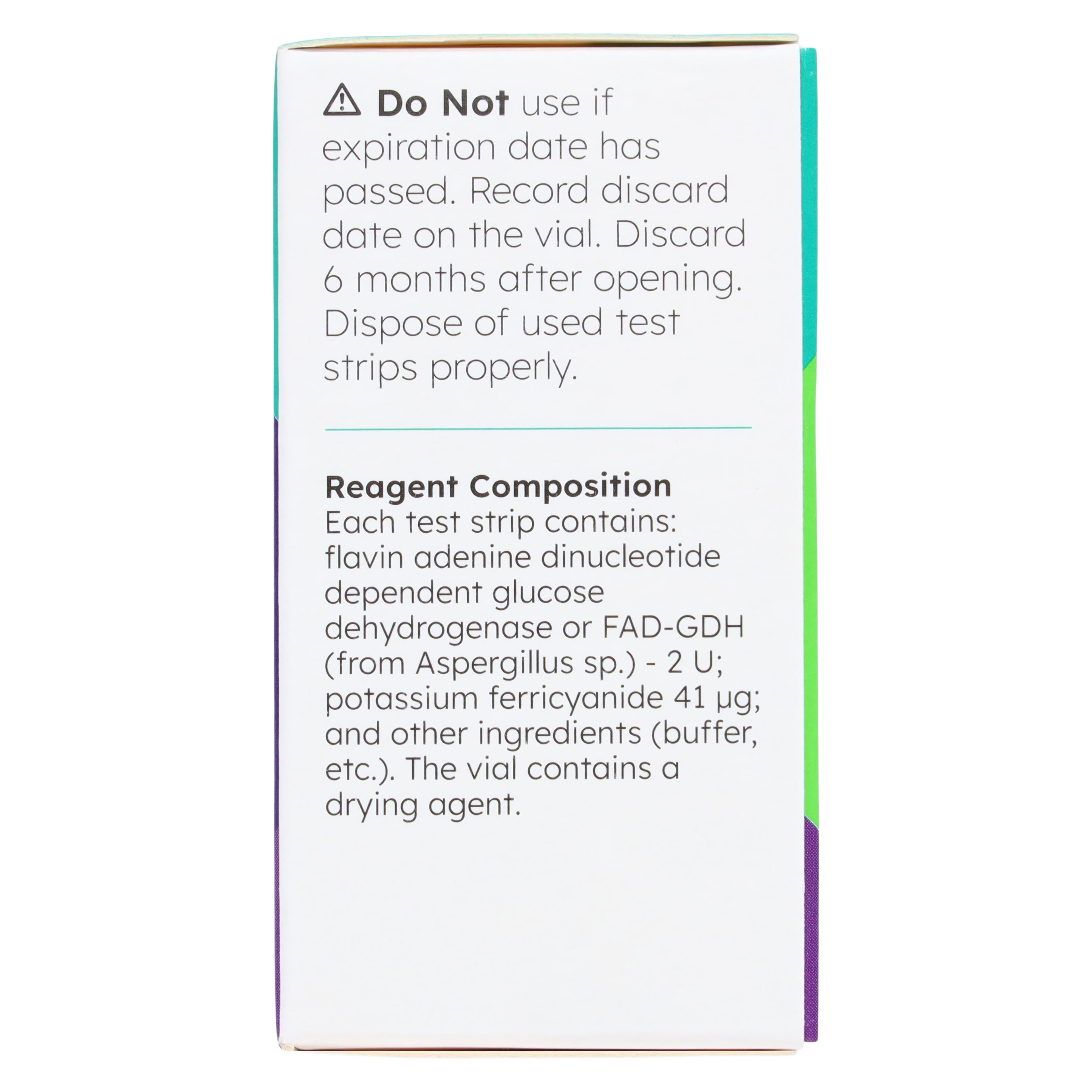OneTouch Verio Blood Glucose Test Strips, 50/Box thumbnail 3