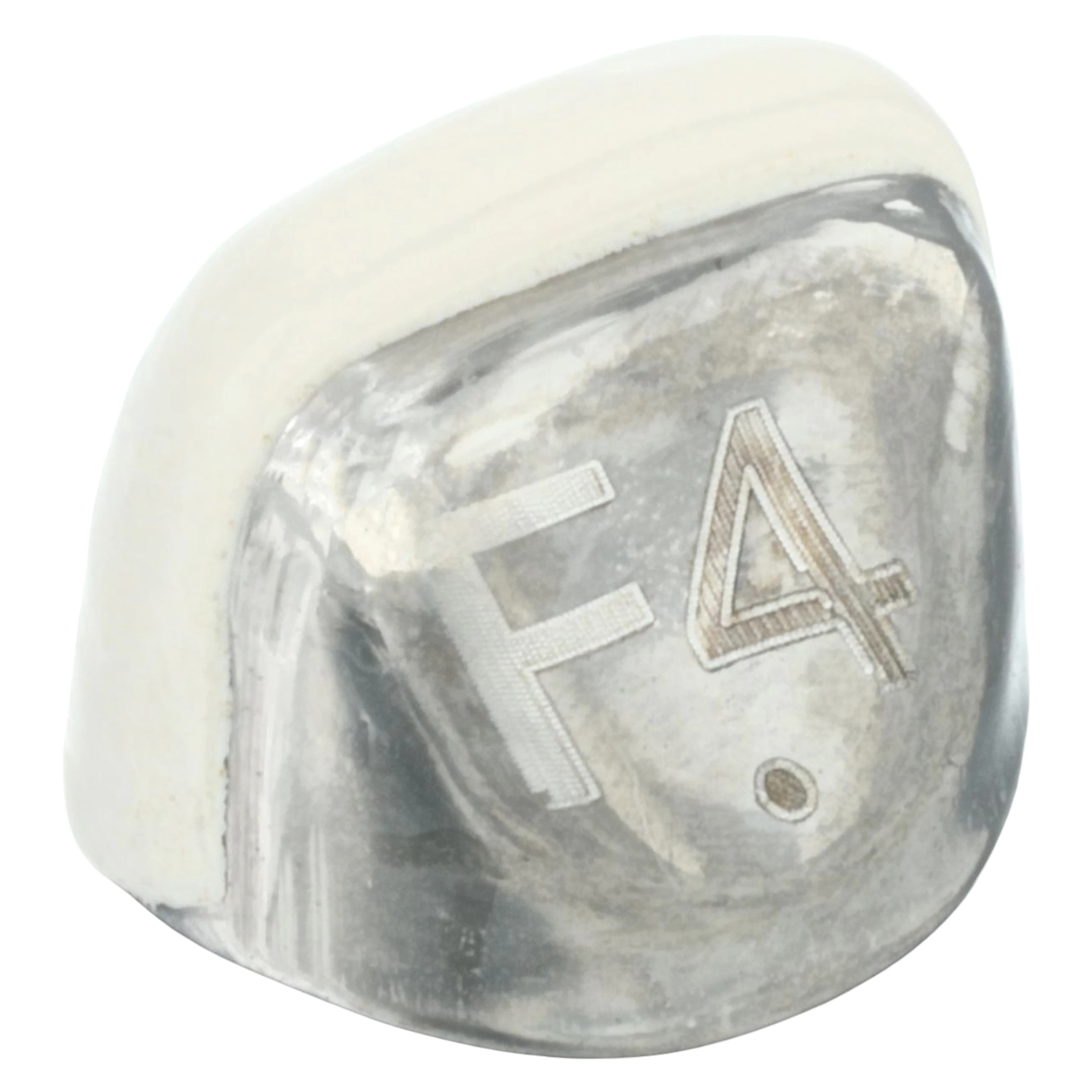 Acero Crowns ES Light White Anterior Crown, Upper Left Central, Size 4, 316L Stainless Steel, 1/Bag thumbnail 2