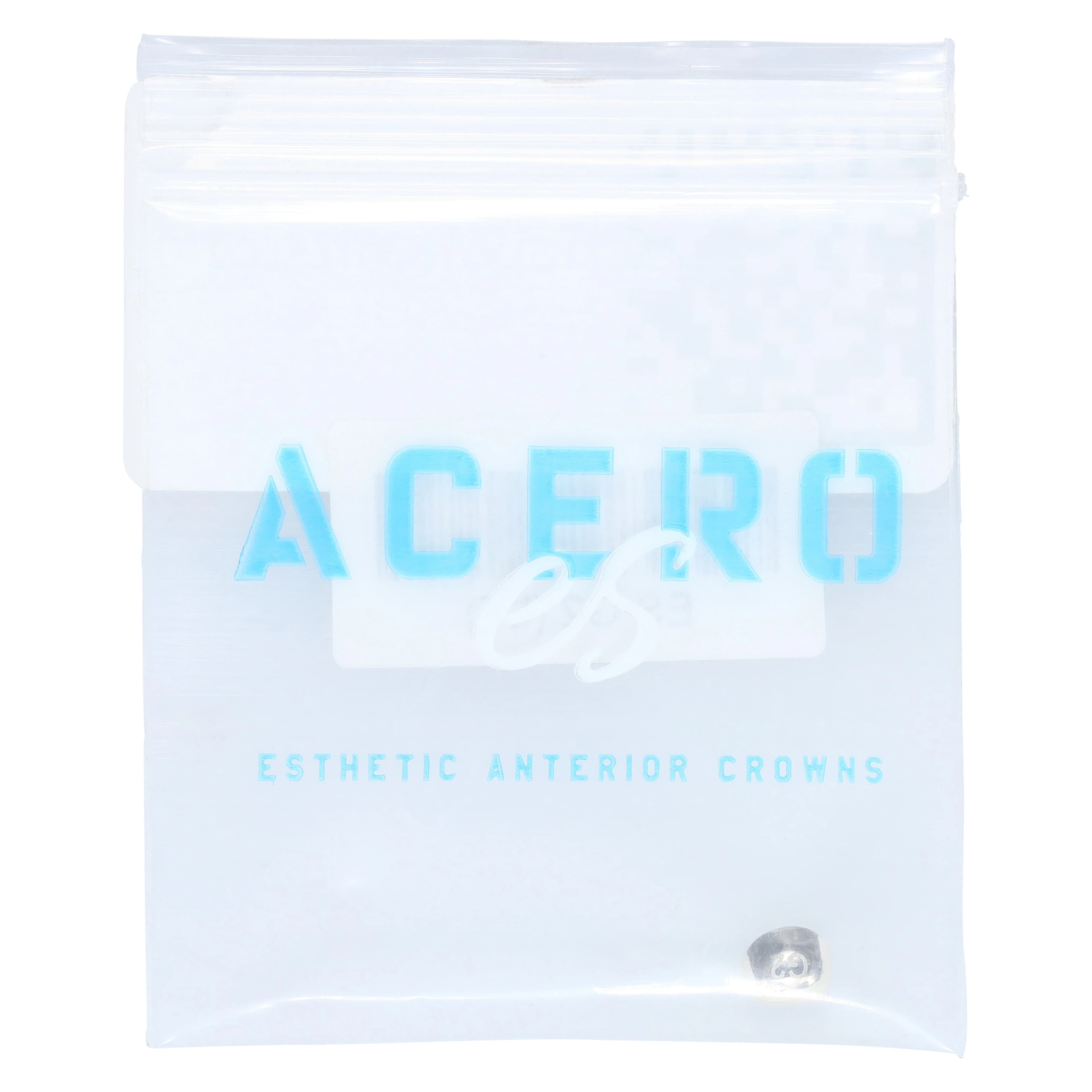 Acero Crowns ES Light White Anterior Crown, Upper Left Lateral, Size 2, 1/Bag thumbnail 3