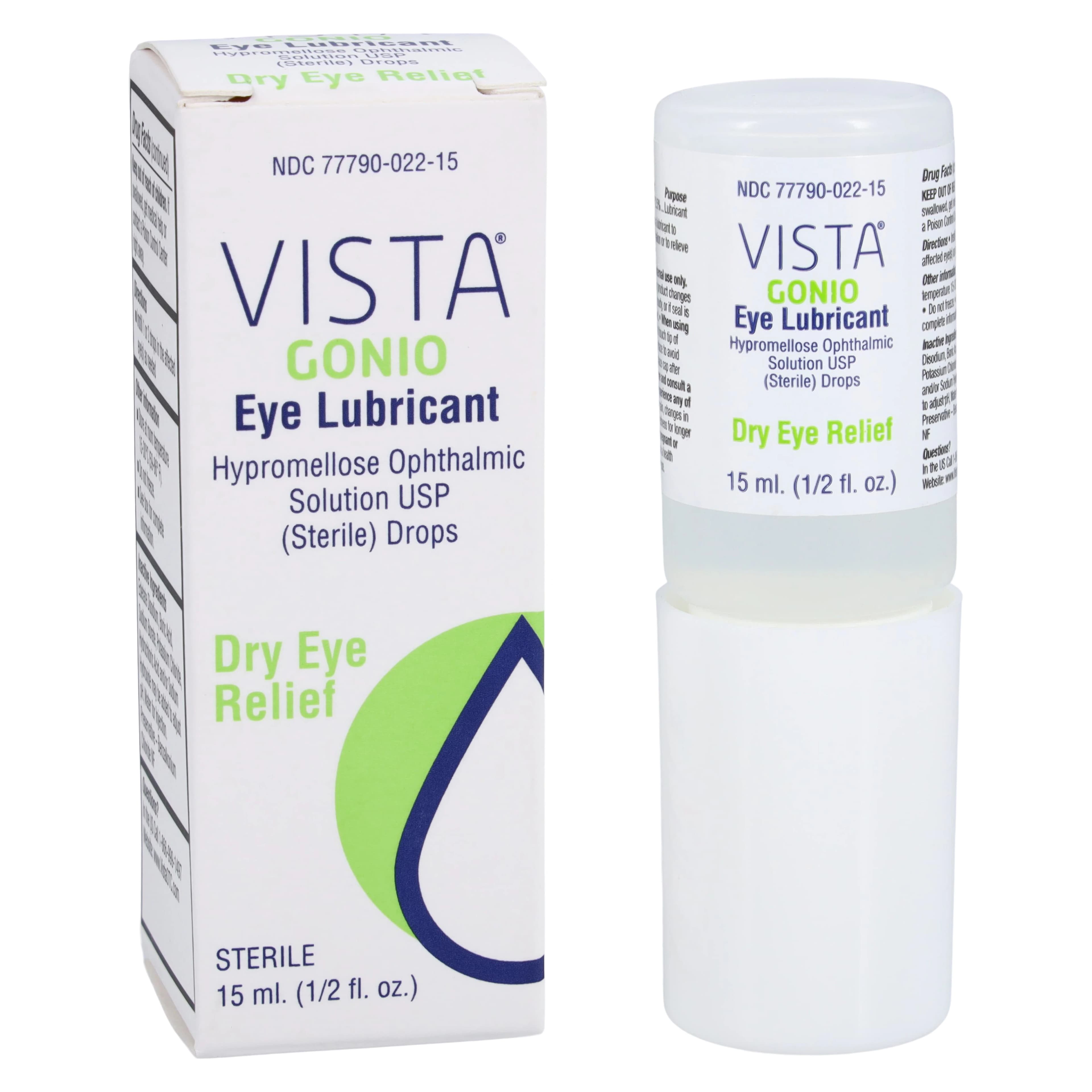 Hypromellose Ophthalmic Solution 2.5%, 15 mL Bottle, Hub Pharmaceuticals - Hypromellose Ophth Solution - Image 1