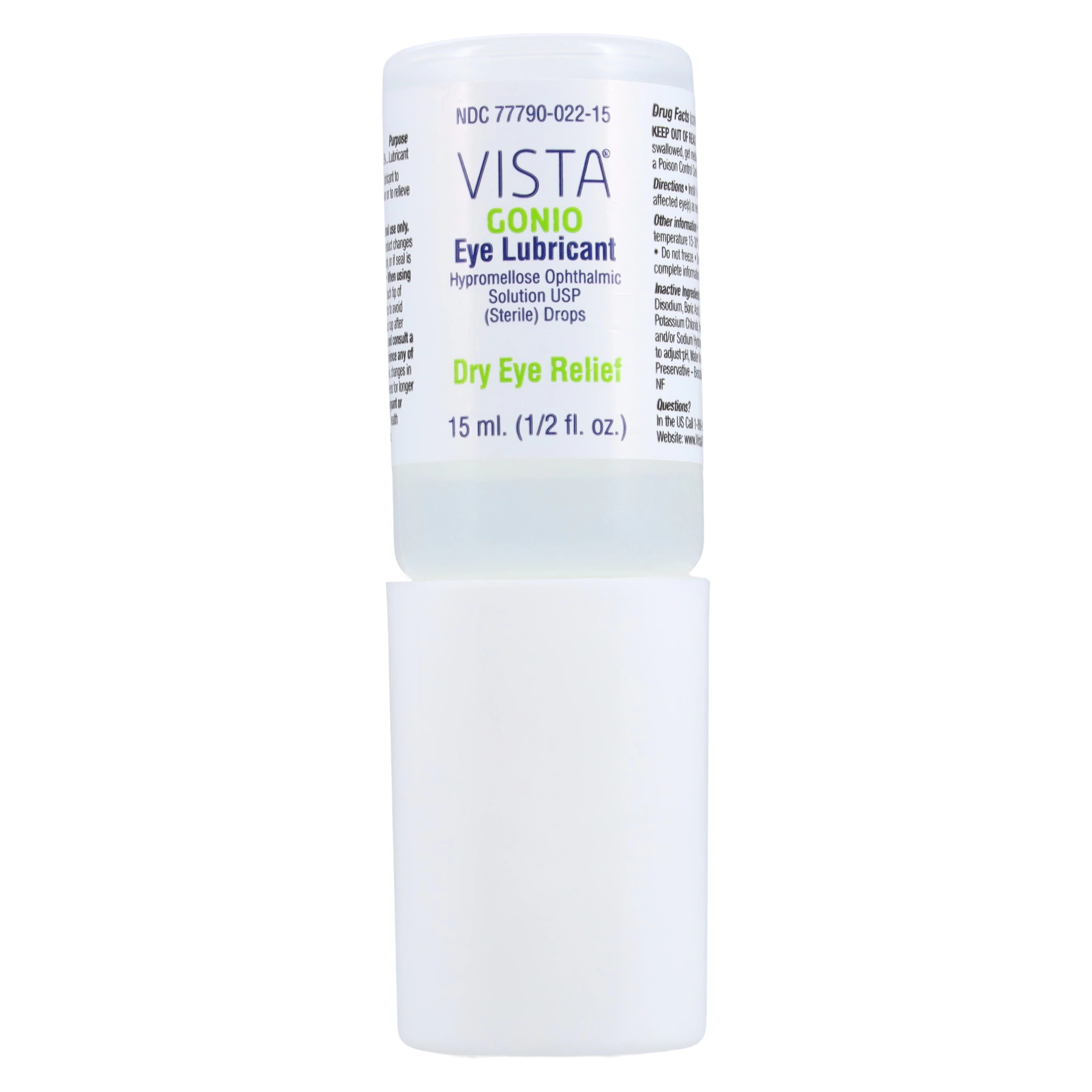 Hypromellose Ophthalmic Solution 2.5%, 15 mL Bottle, Hub Pharmaceuticals thumbnail 2