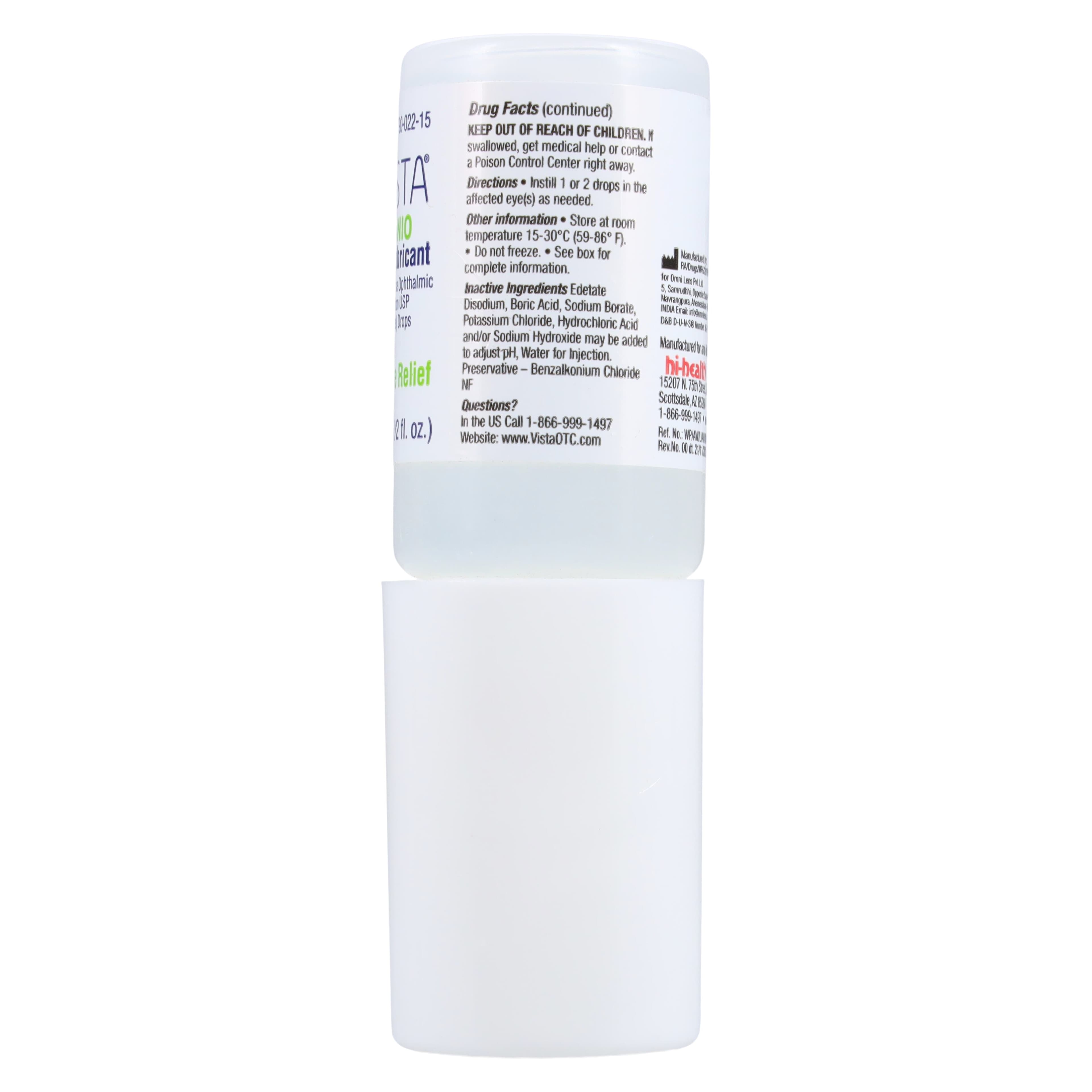 Hypromellose Ophthalmic Solution 2.5%, 15 mL Bottle, Hub Pharmaceuticals thumbnail 3