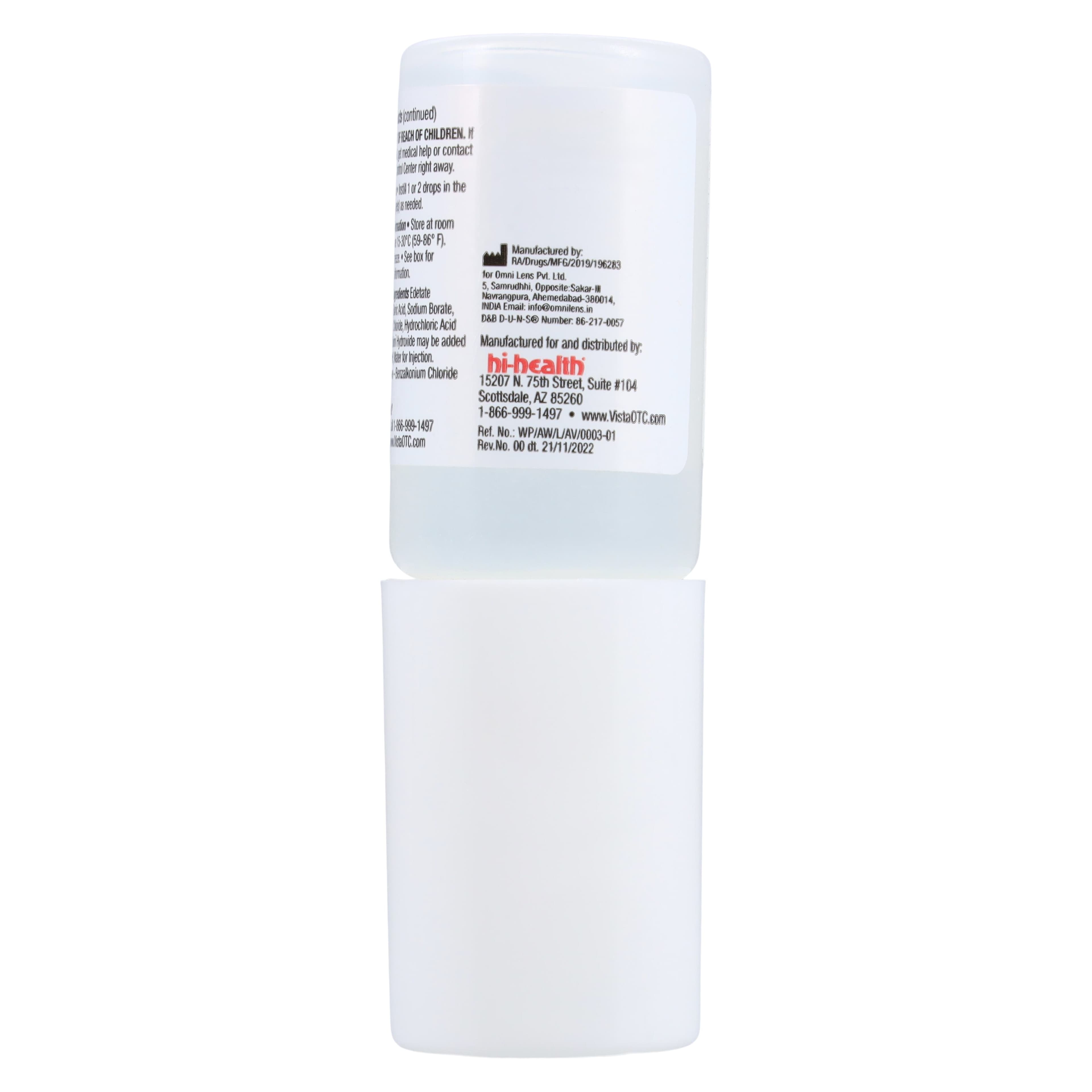 Hypromellose Ophthalmic Solution 2.5%, 15 mL Bottle, Hub Pharmaceuticals thumbnail 4