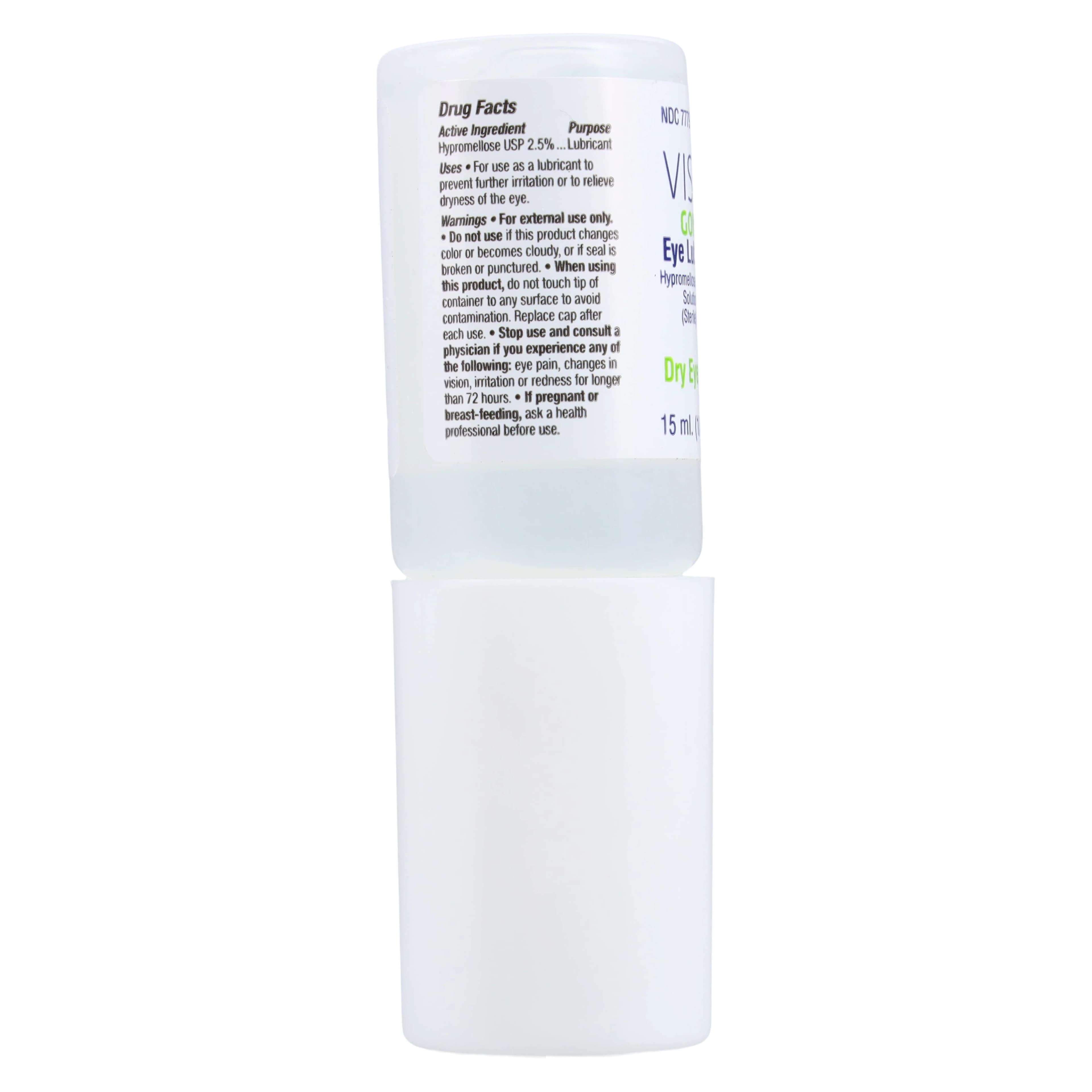 Hypromellose Ophthalmic Solution 2.5%, 15 mL Bottle, Hub Pharmaceuticals thumbnail 5