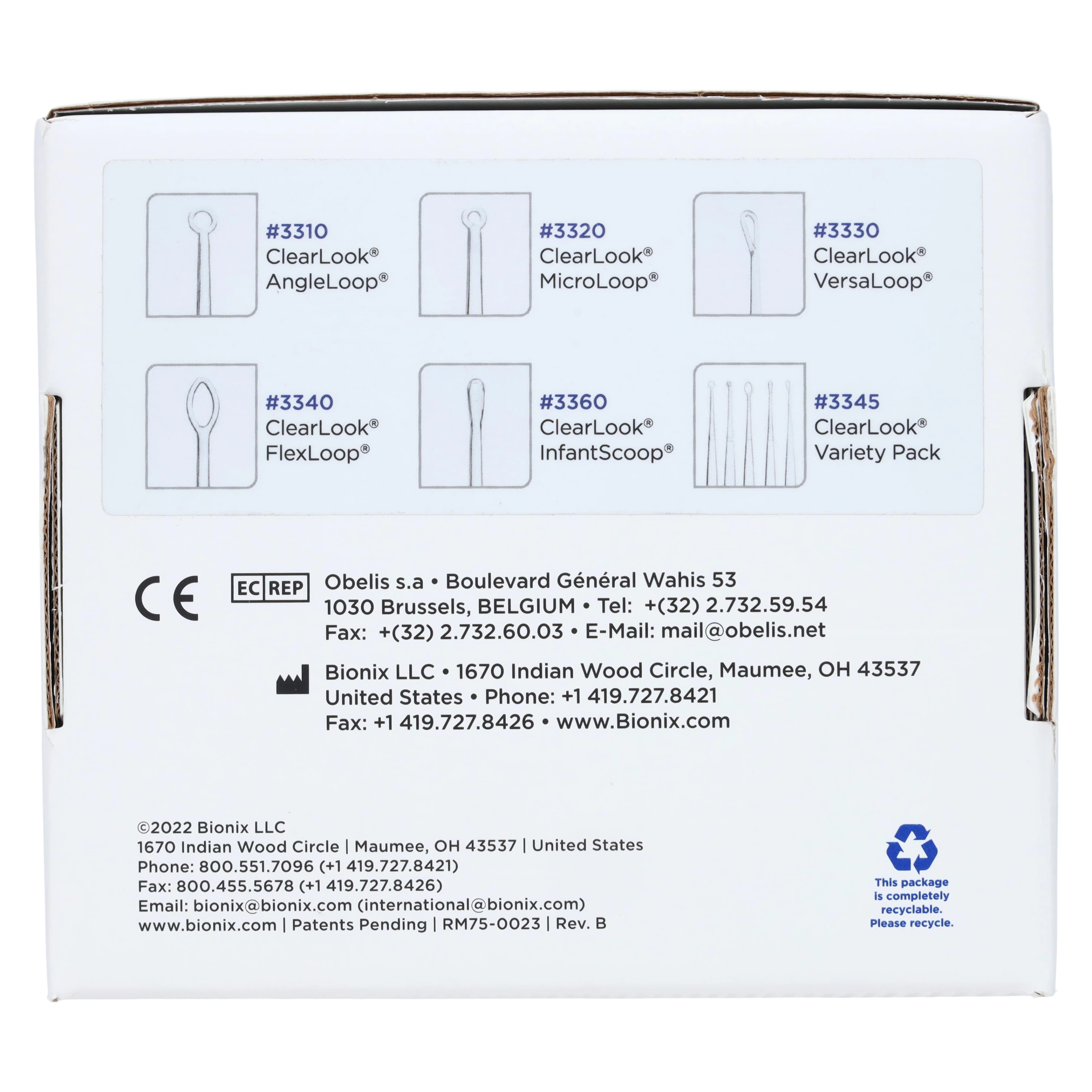 Bionix ClearLook Ear Curette, Angle Loop, Non-Sterile, Disposable, 50/Box thumbnail 5