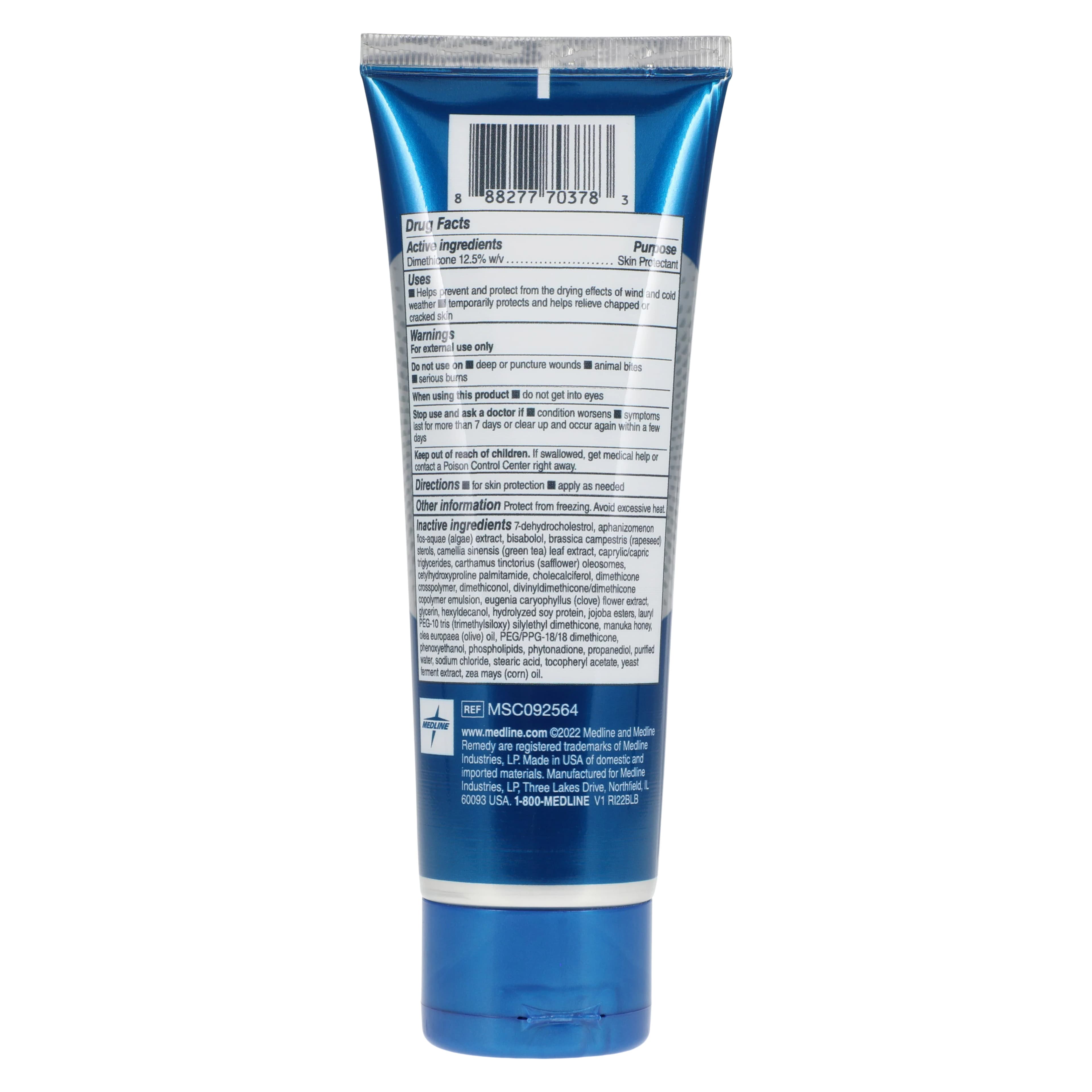Remedy Specialized Barrier Cream, Liquid Silicone, Fragrance Free, Paraben Free, Hypoallergenic, 4 oz Tube thumbnail 2
