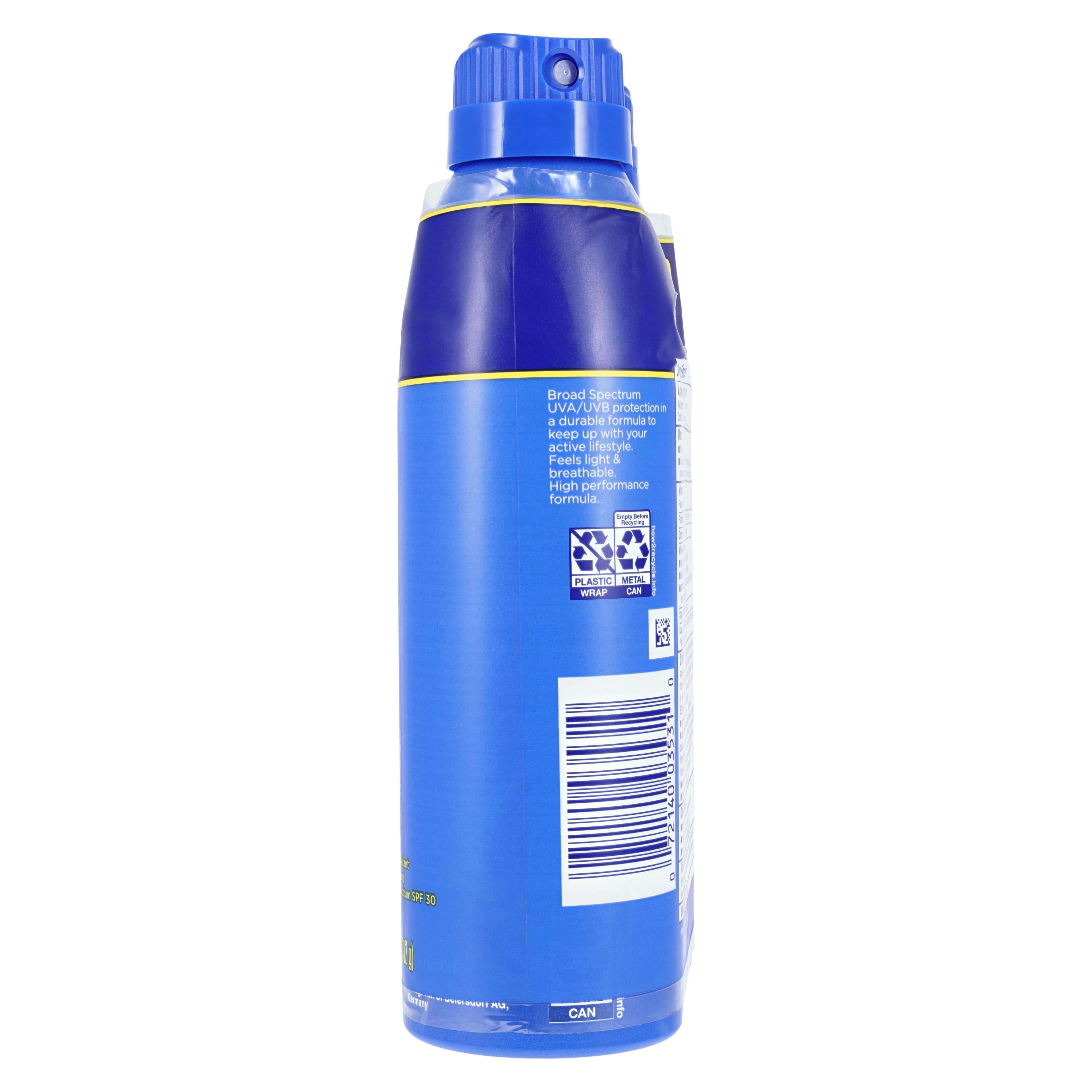 Coppertone Sport Sunscreen Spray, SPF 30, Twin Pack (2 Bottles) thumbnail 4