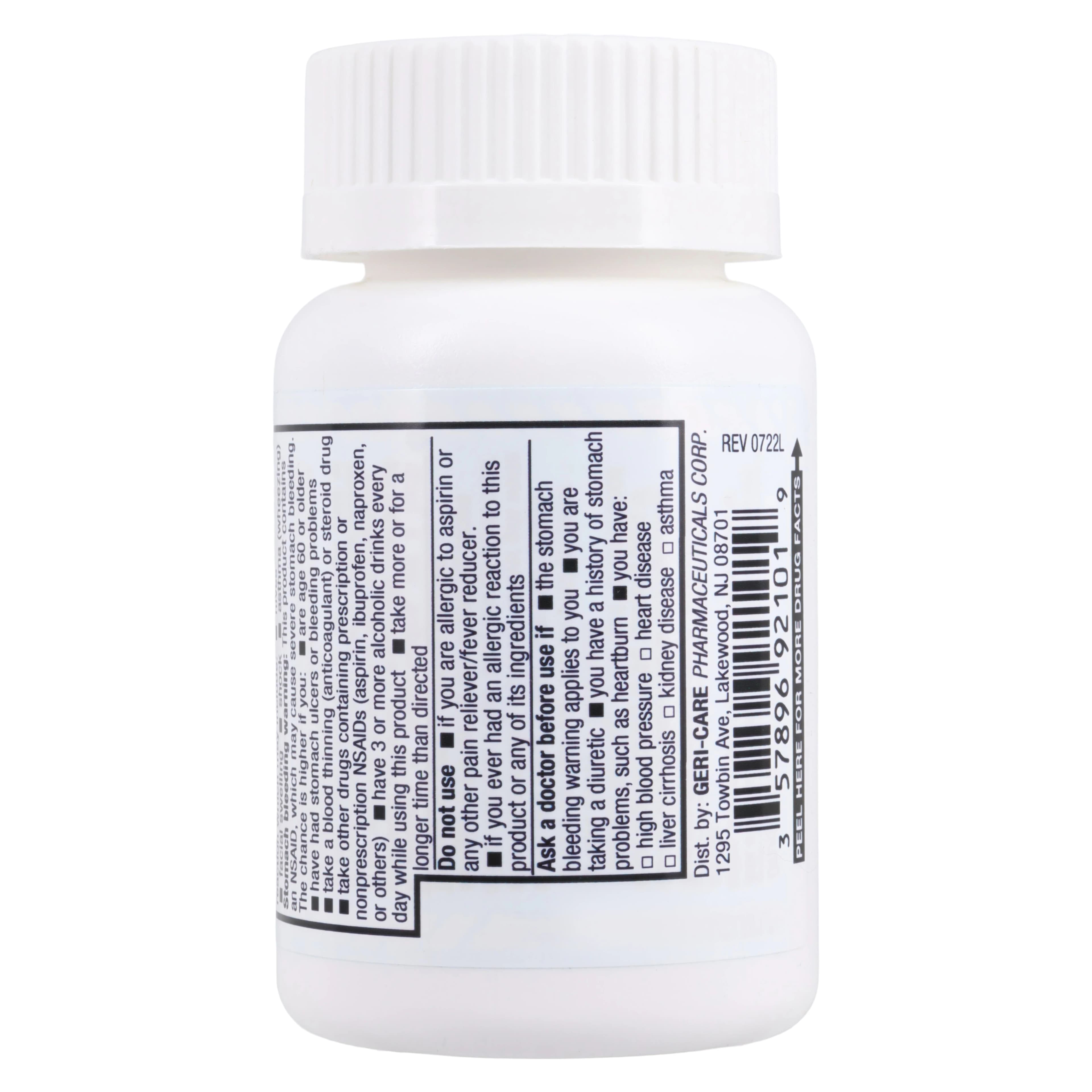 Geri-Care Aspirin EC Tablets, 325mg, 100/Bottle thumbnail 3