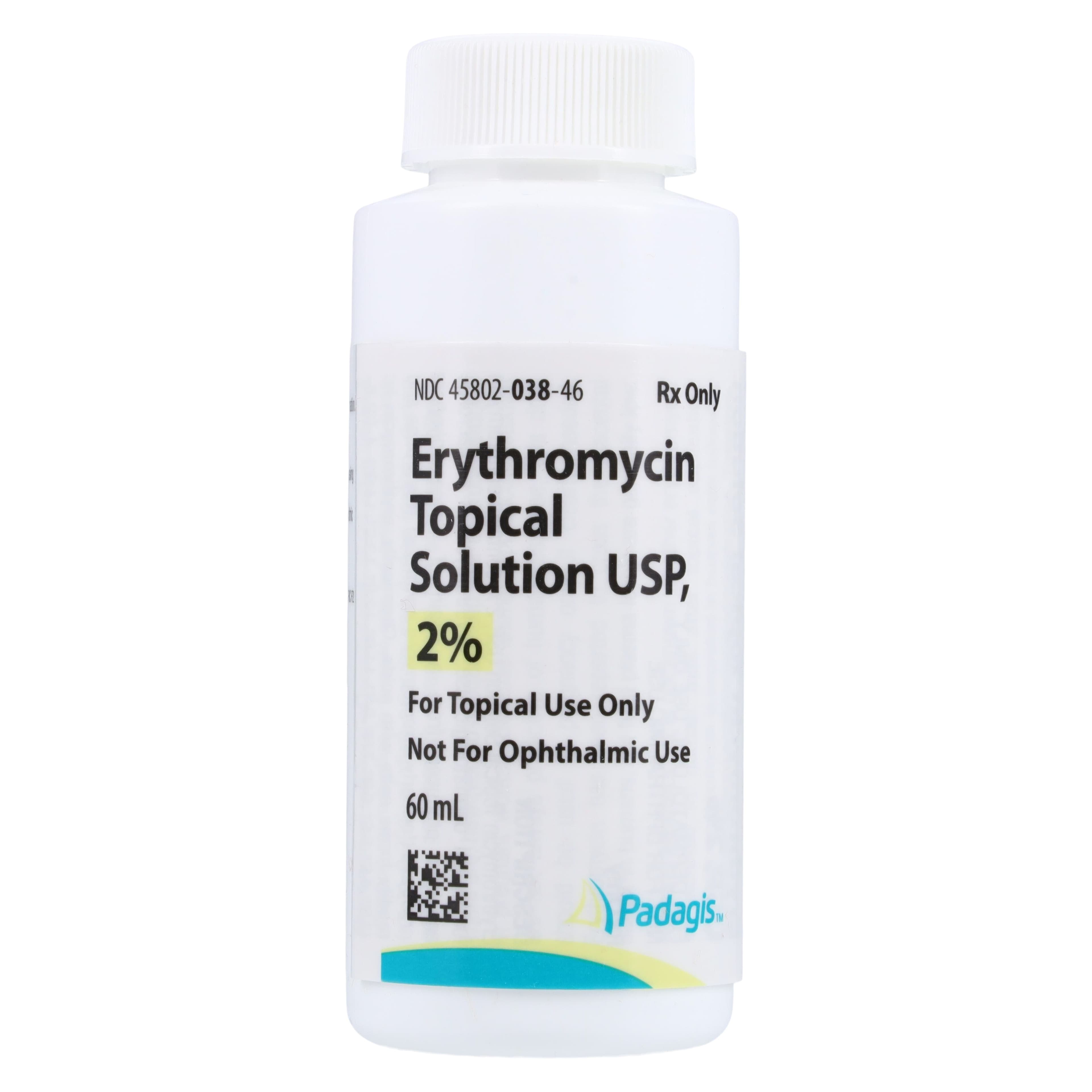 Erythromycin Topical Solution 2%, 60 mL Bottle thumbnail 2