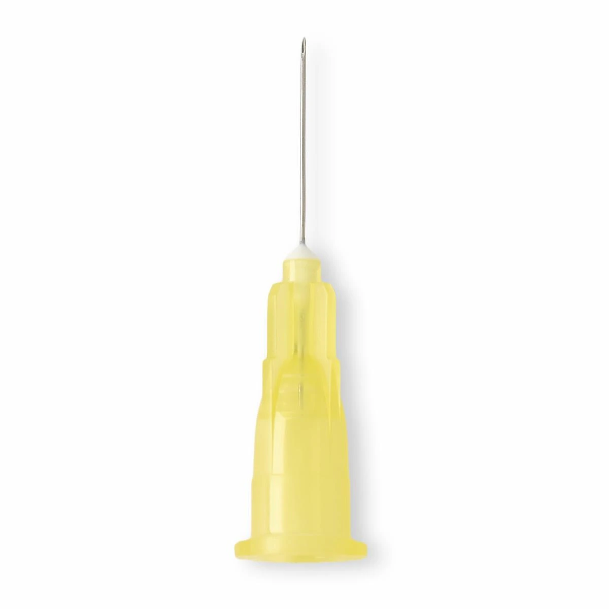 Medline Standard Hypodermic Needle, 30G x 1/2", Regular Bevel, Yellow, 1000/Case thumbnail 2