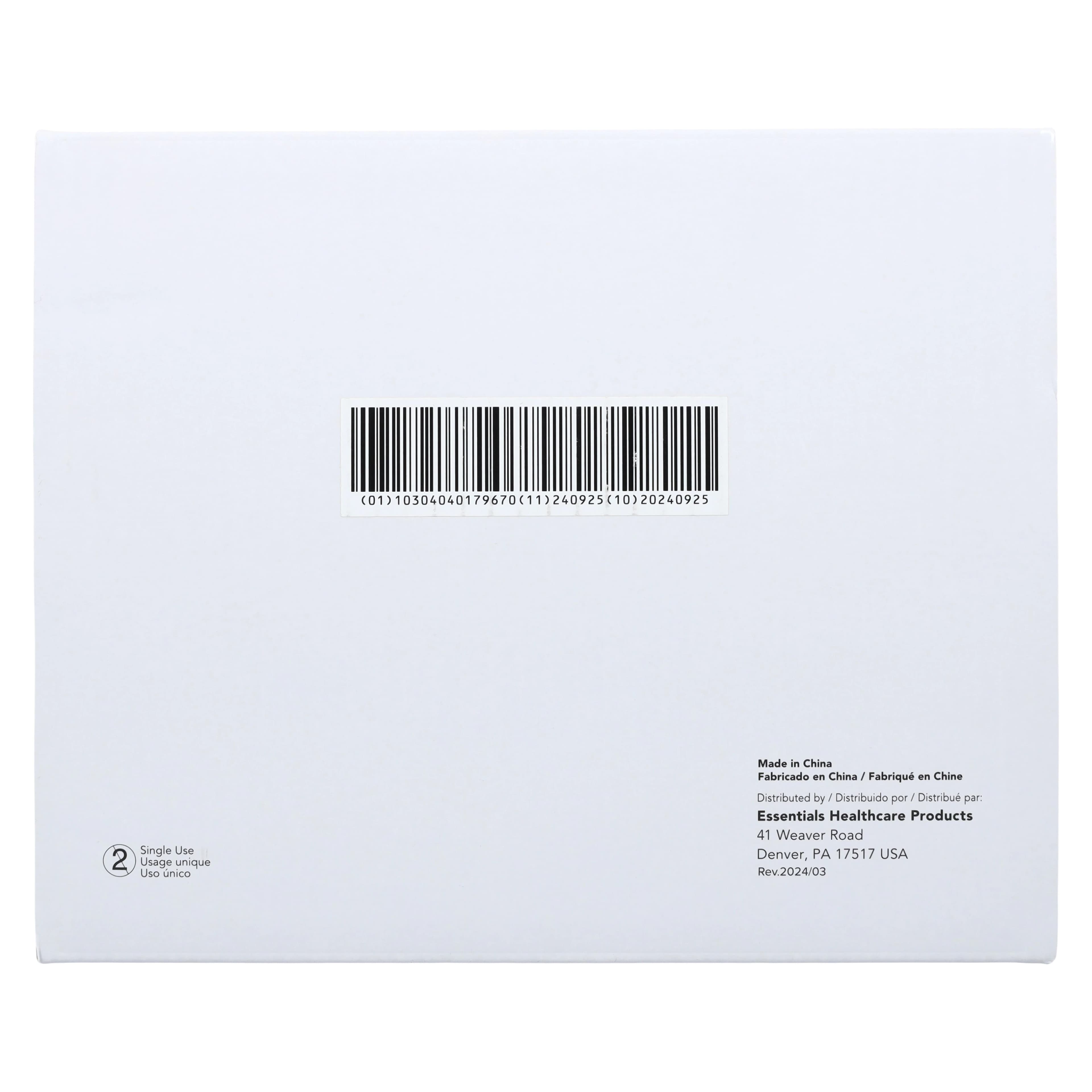 Essentials Healthcare X-Ray Barrier Sleeves, 15 in x 26 in, 250/Box thumbnail 4