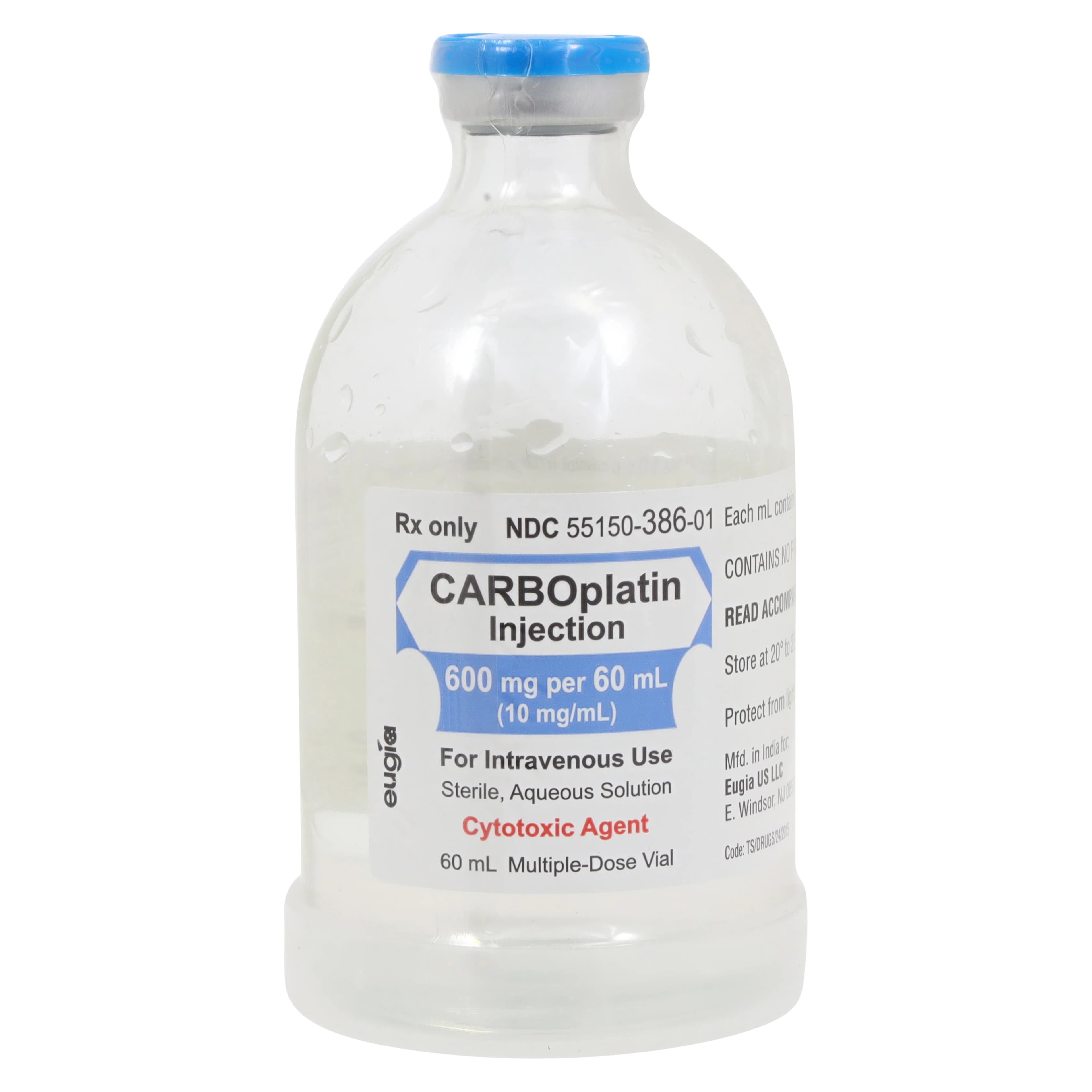 Carboplatin Injection 10 mg/mL, Multiple-Dose Vial, 60 mL (Eugia US LLC) thumbnail 2