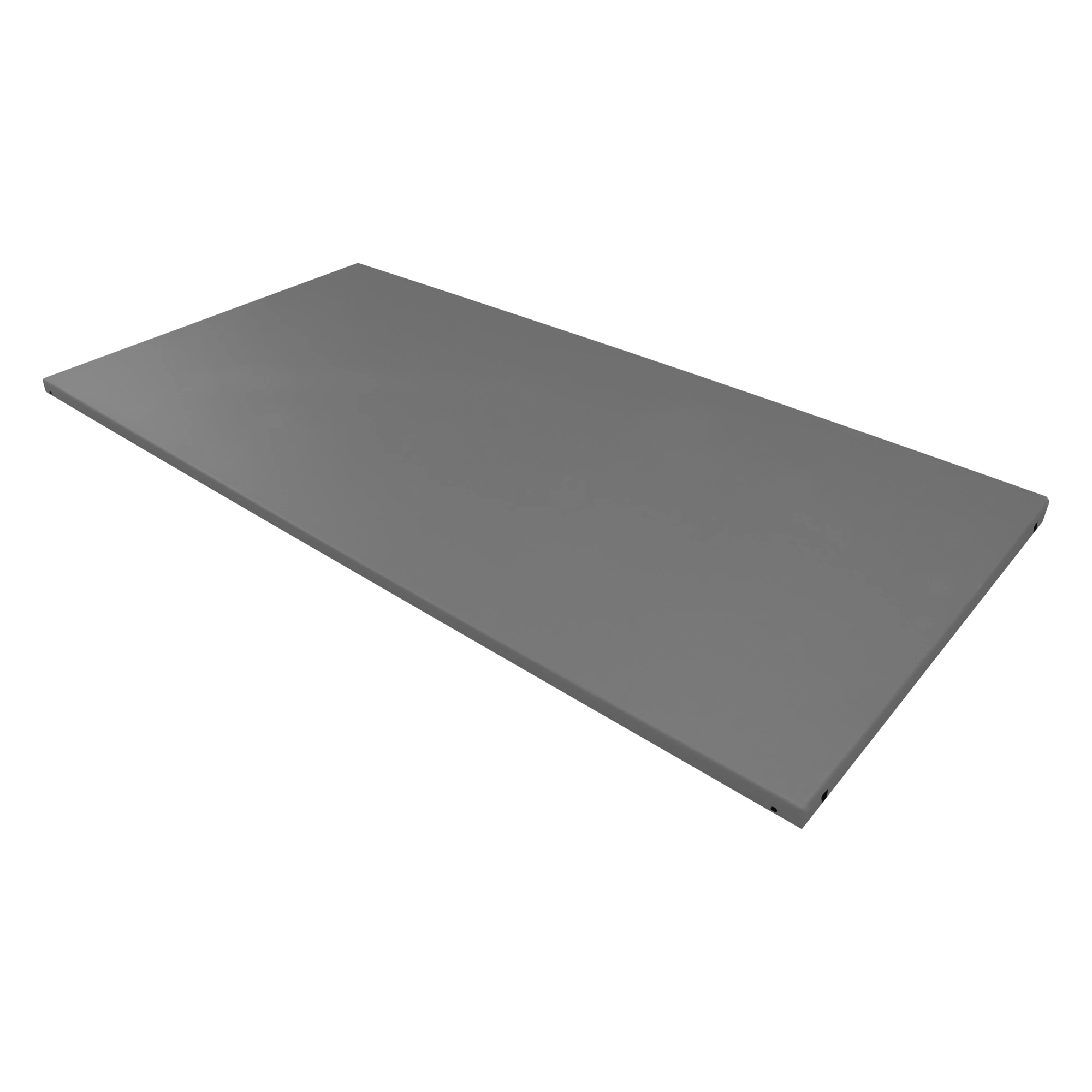 Durham Manufacturing Heavy Duty Shelf, Steel Gray, Each - Heavy Duty Shelf - Image 1