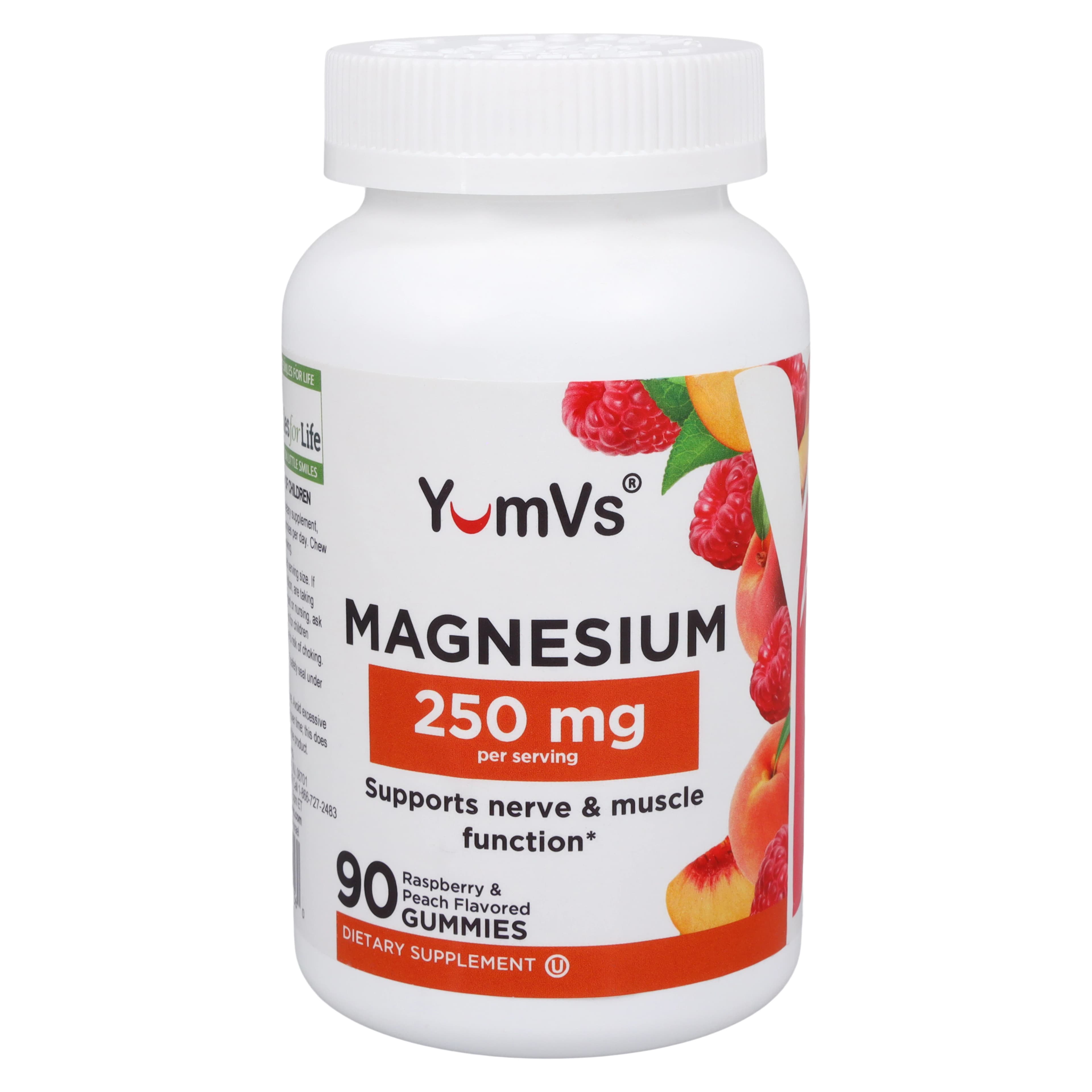 Geri-Care Magnesium Citrate Gummies, 250 mg, 90 Count Bottle - Magnesium Citrate Gummies - Image 1
