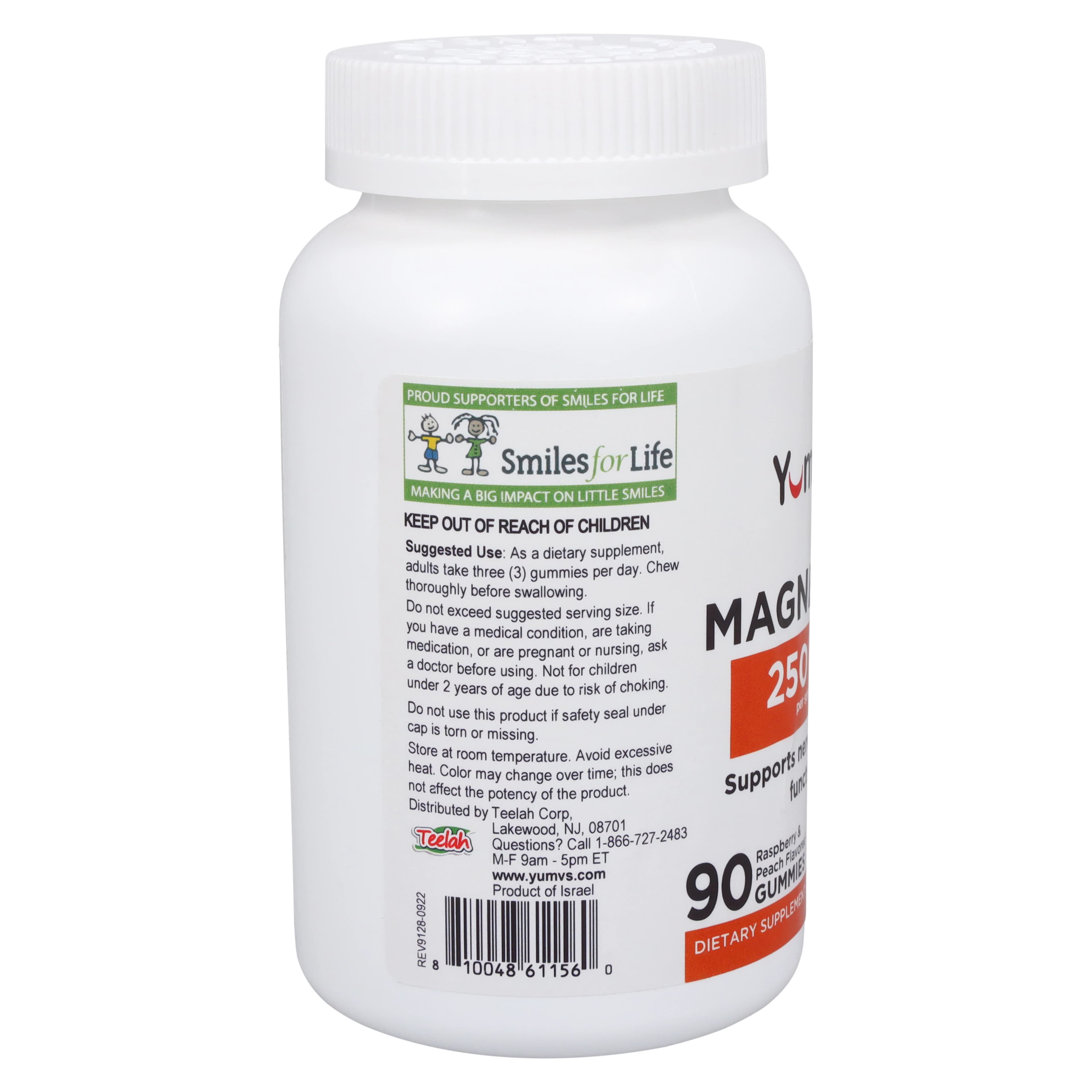 Geri-Care Magnesium Citrate Gummies, 250 mg, 90 Count Bottle thumbnail 3
