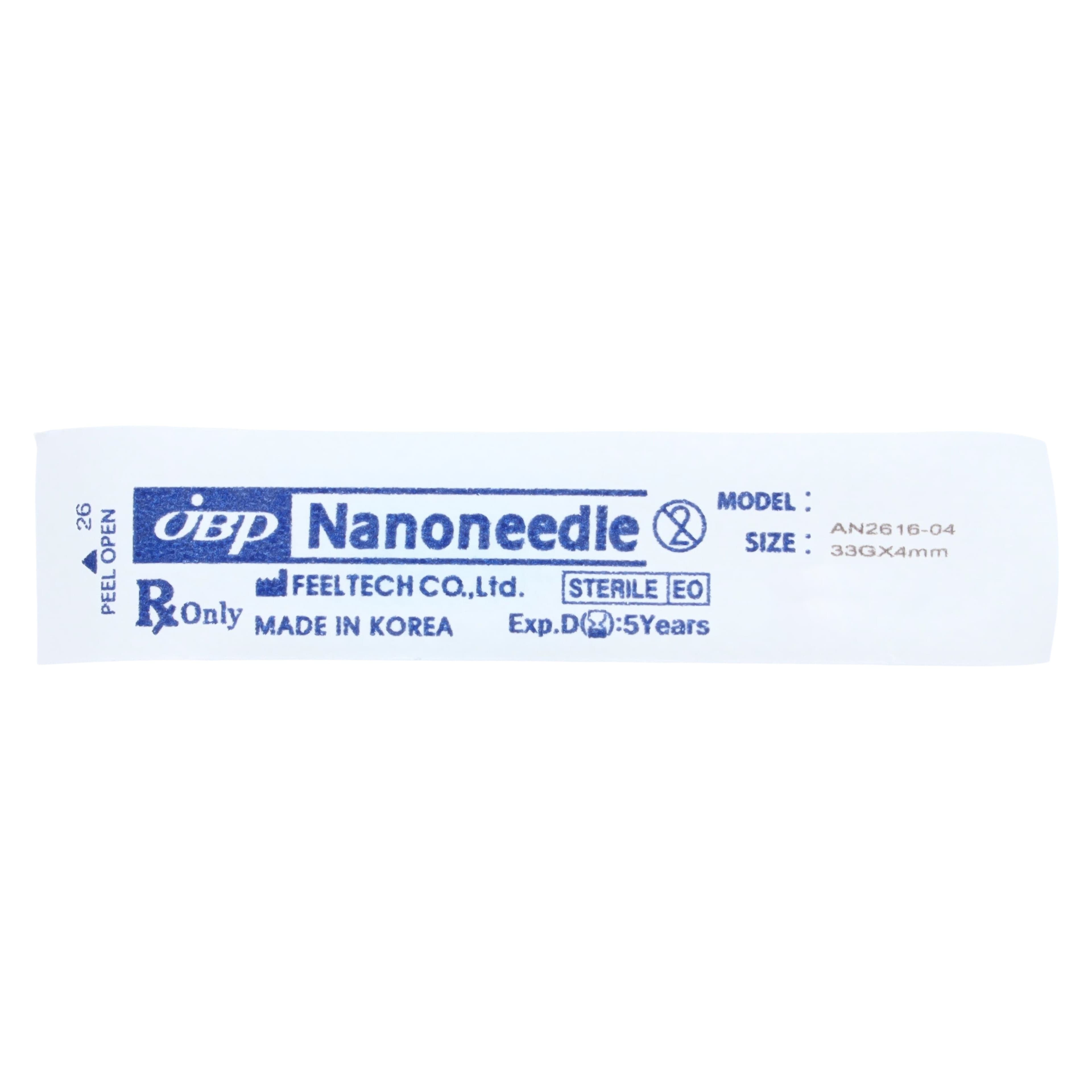 JBP Nanoneedle Ultra-TWall Needle, 33G x 4mm, Standard, 100/Box thumbnail 7