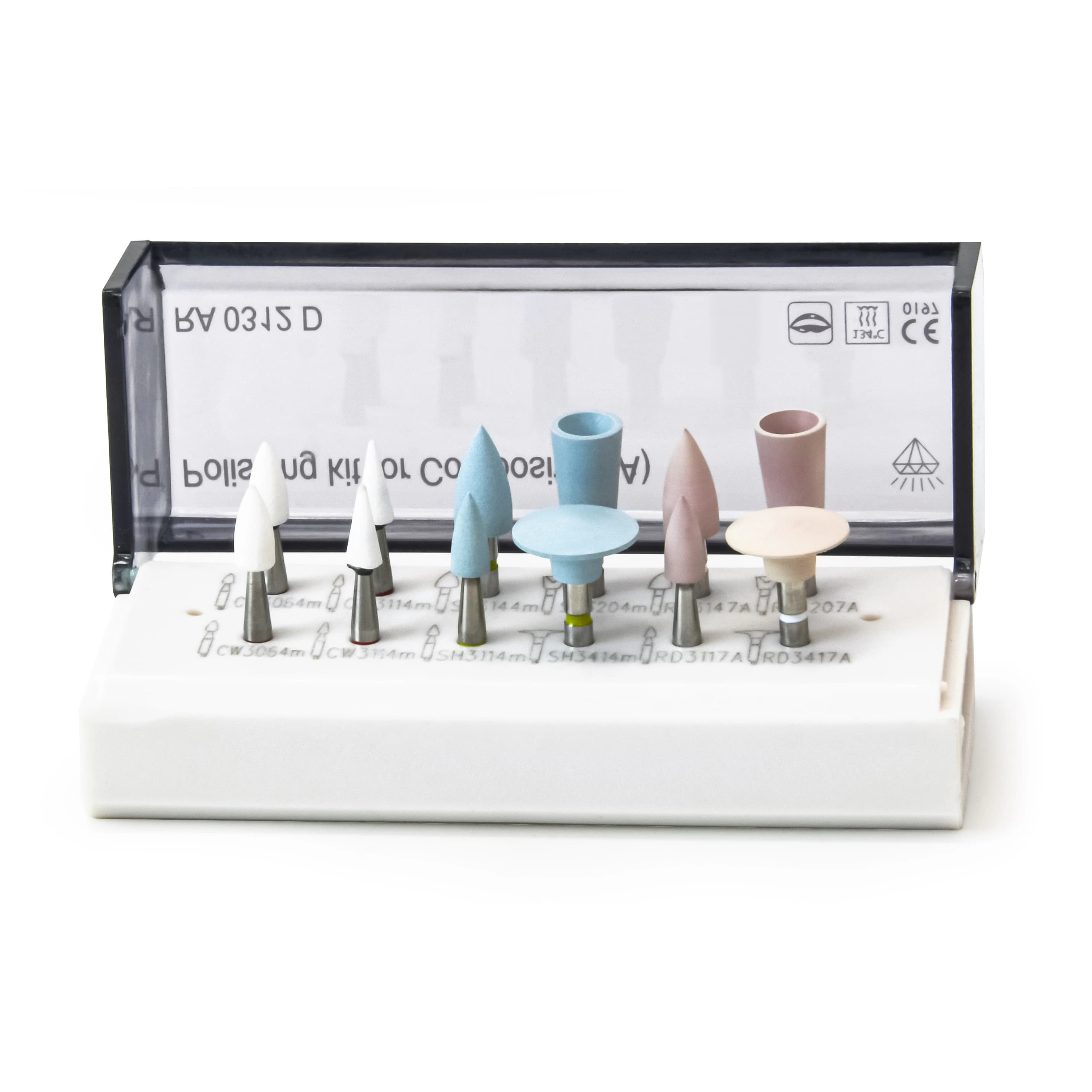 iMatrix Clear Composite Polishing Kit, 12 Polishers/Pk, 411212 - iMatrix Clear Composite Polishing Kit, 12 Polishers/Pk, 411212 - Image 1