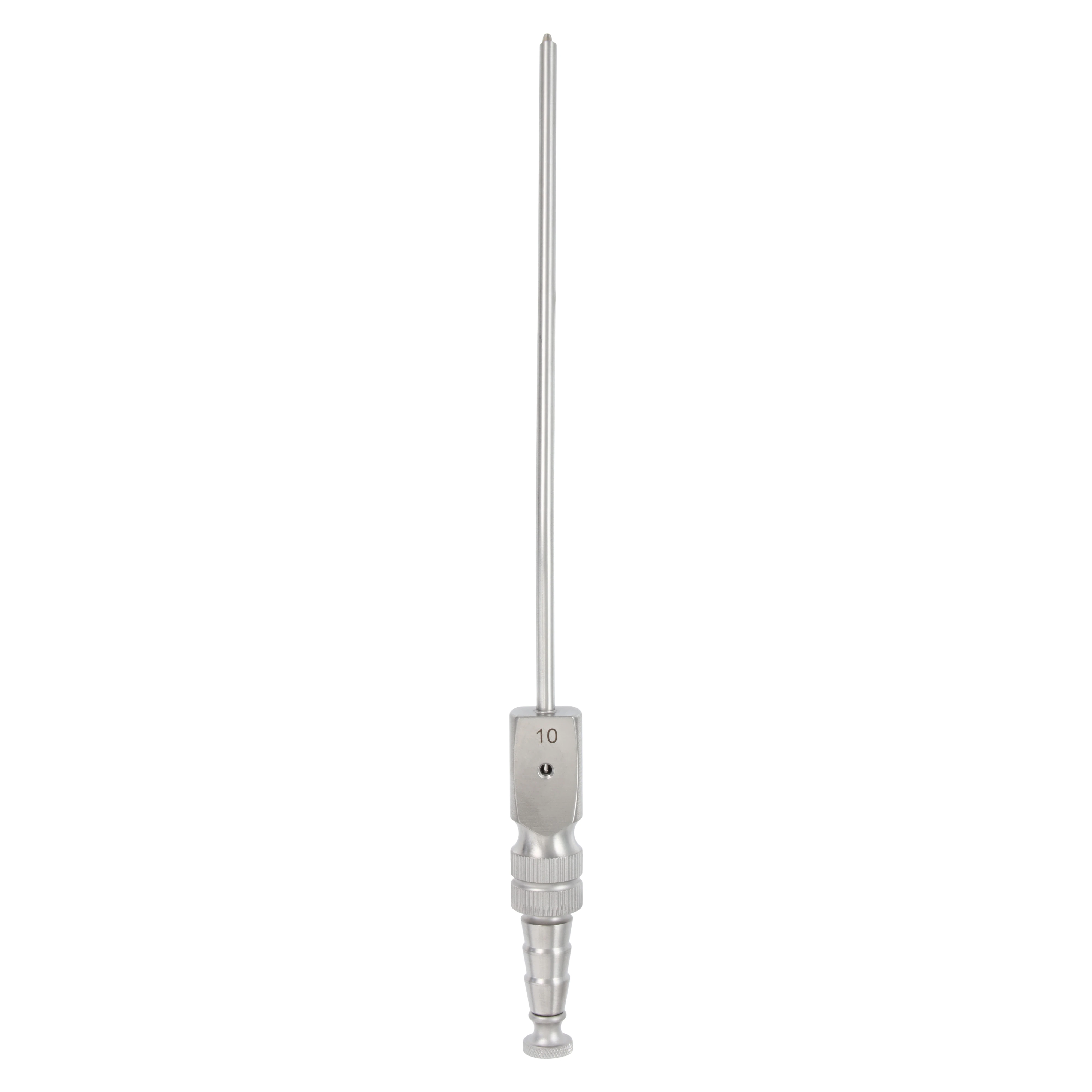 Ace Surgical Frazier Suction Tip 10Fr, 7" Stainless Steel, Non-Sterile, Reusable thumbnail 2