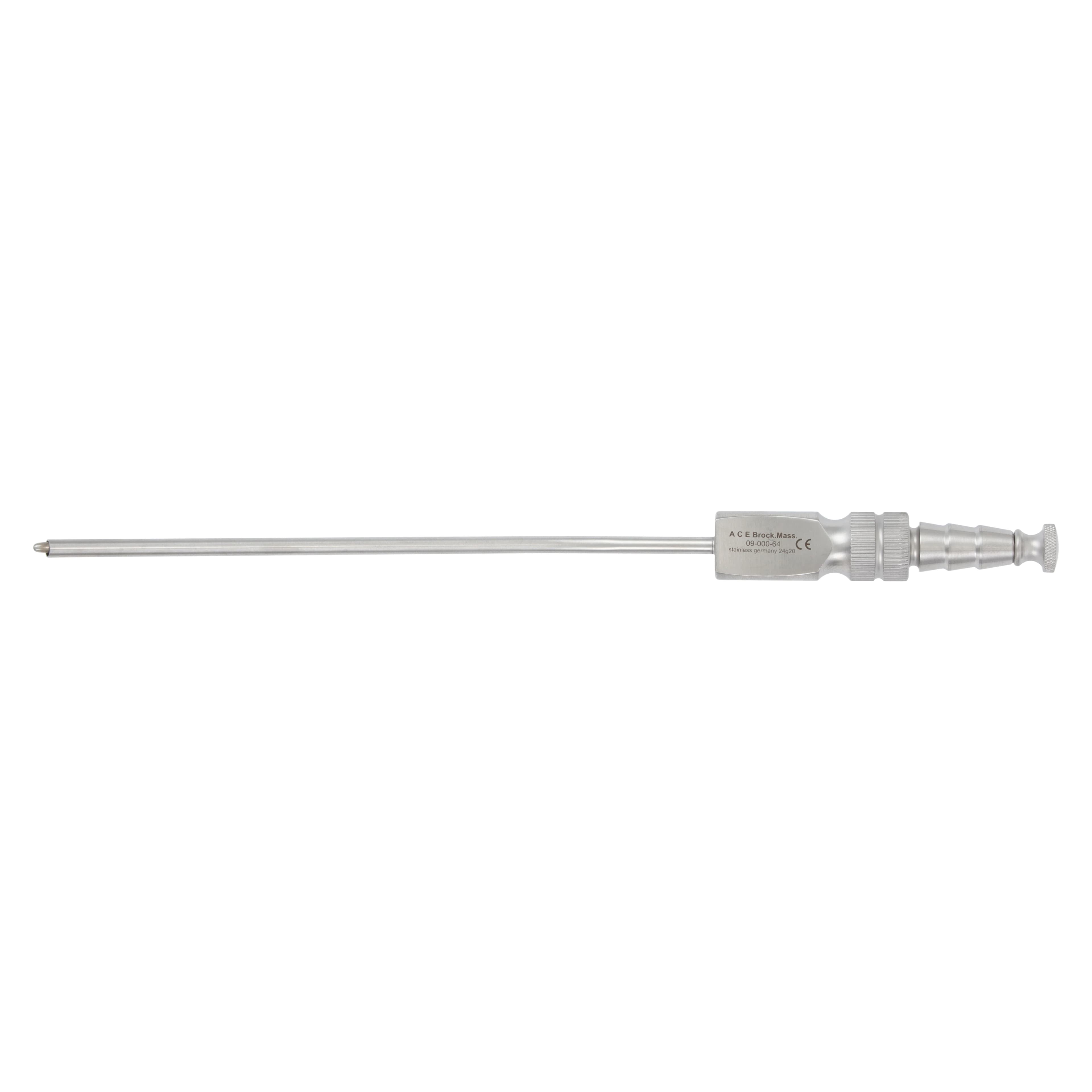 Ace Surgical Frazier Suction Tip 10Fr, 7" Stainless Steel, Non-Sterile, Reusable thumbnail 3