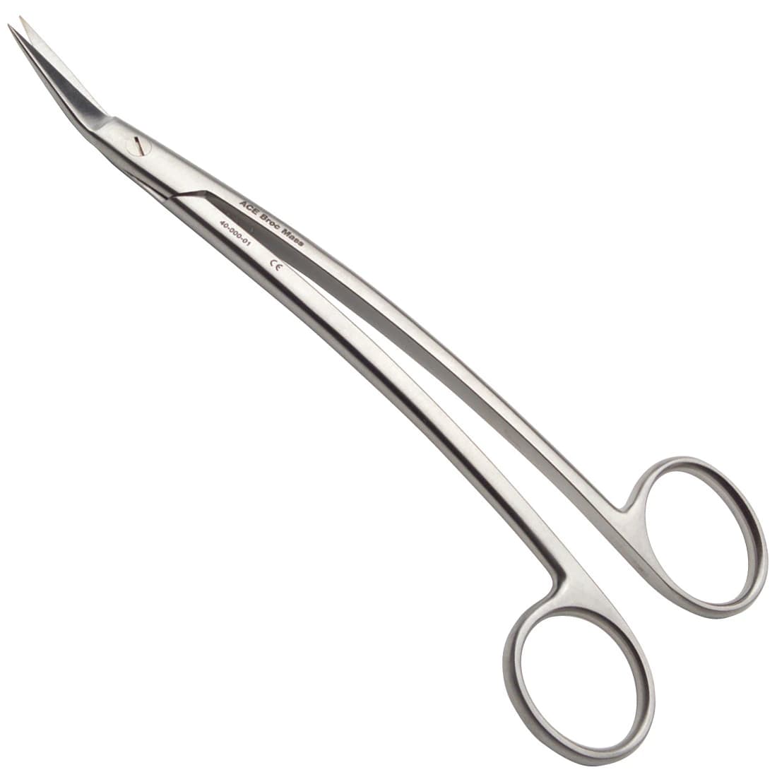 Ace Surgical Dean #9 Scissors, 6.5 in, Curved, Smooth, Stainless Steel, Each - Scissor Dean #9 Smooth - Image 1