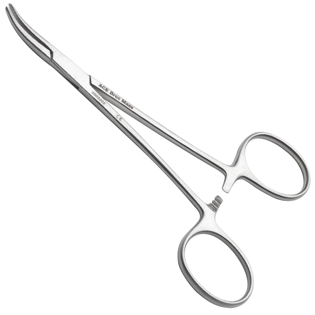 Halsted Mosquito Forcep, Curved, Stainless Steel, 4.75 in - Halsted Mosquito Forcep - Image 1