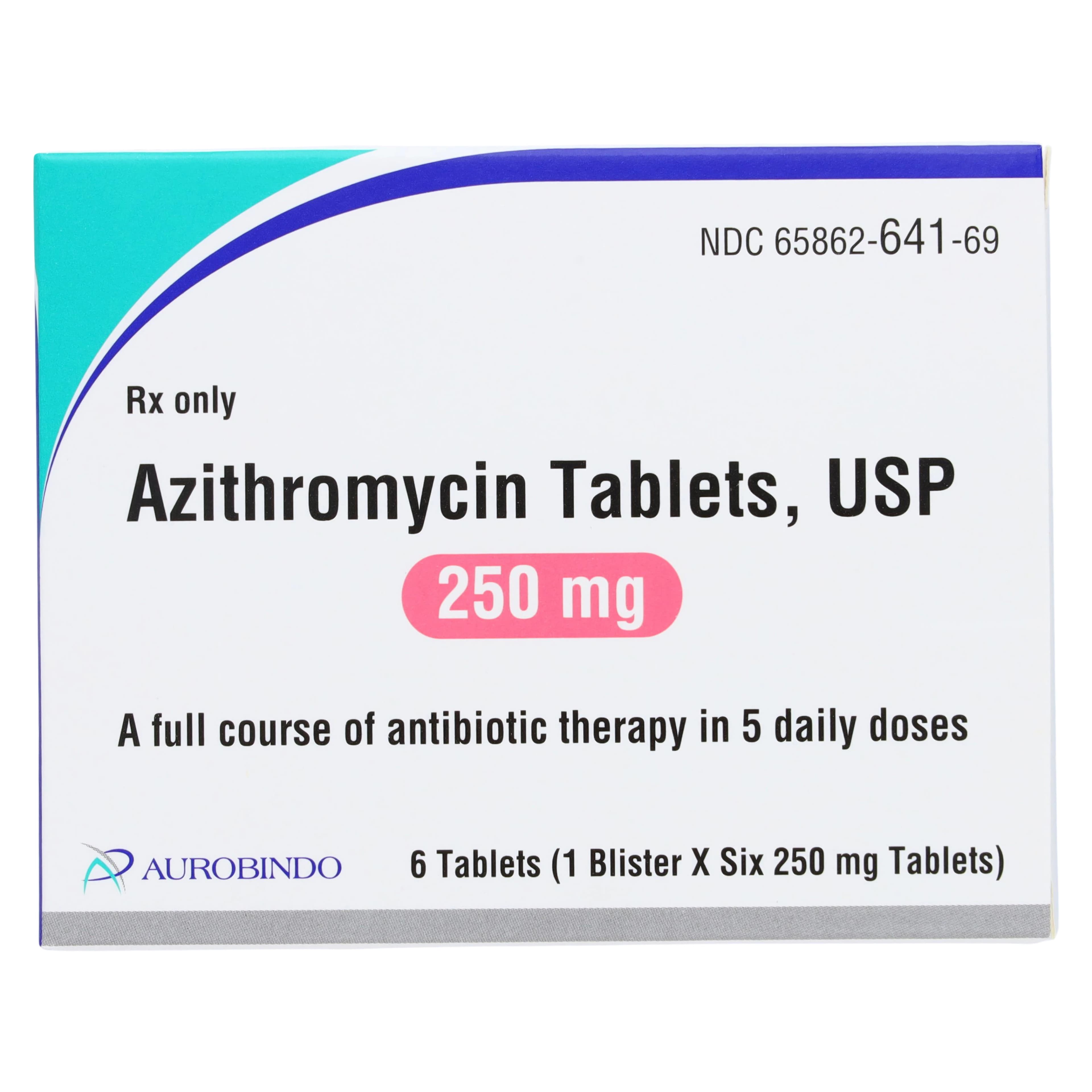 Azithromycin Tablets UD, 250mg, 3x6/Package thumbnail 4