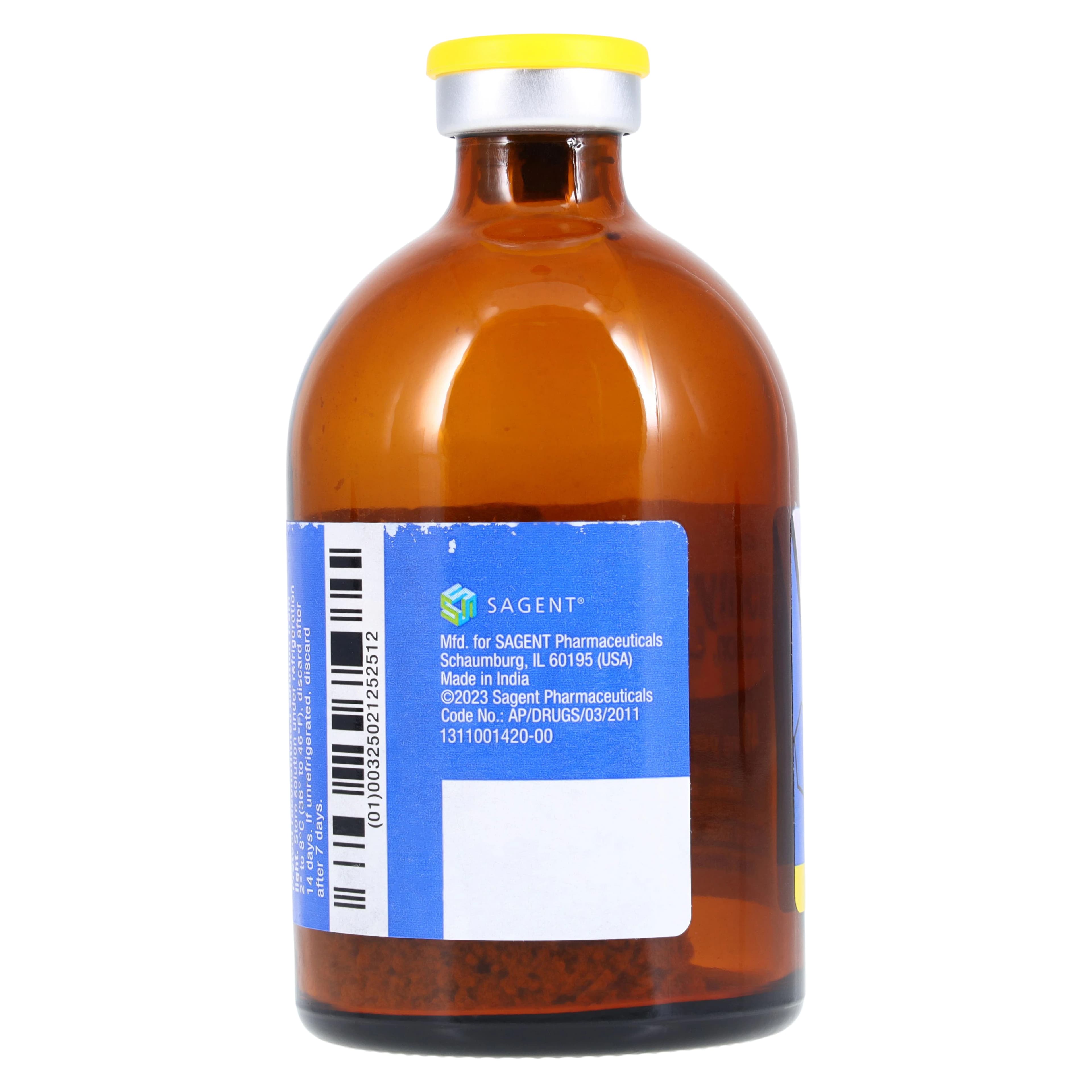 Mitomycin Injection 40 mg/vial, Lyophilized Powder for Solution, Single-Dose Vial, 100 mL, Sagent Pharmaceuticals thumbnail 4