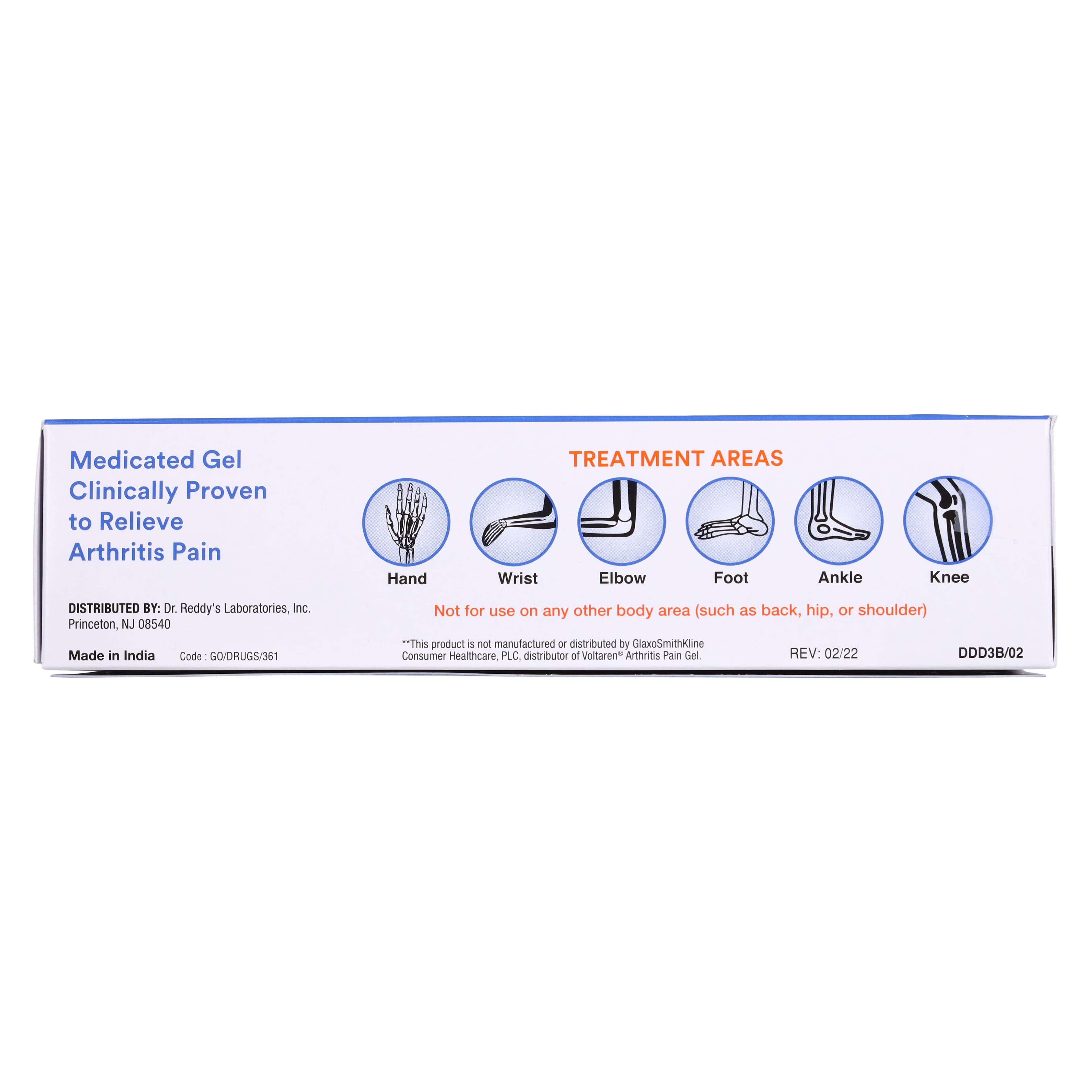 Diclofenac Sodium Topical Gel 1%, 100g Tube, OTC thumbnail 7
