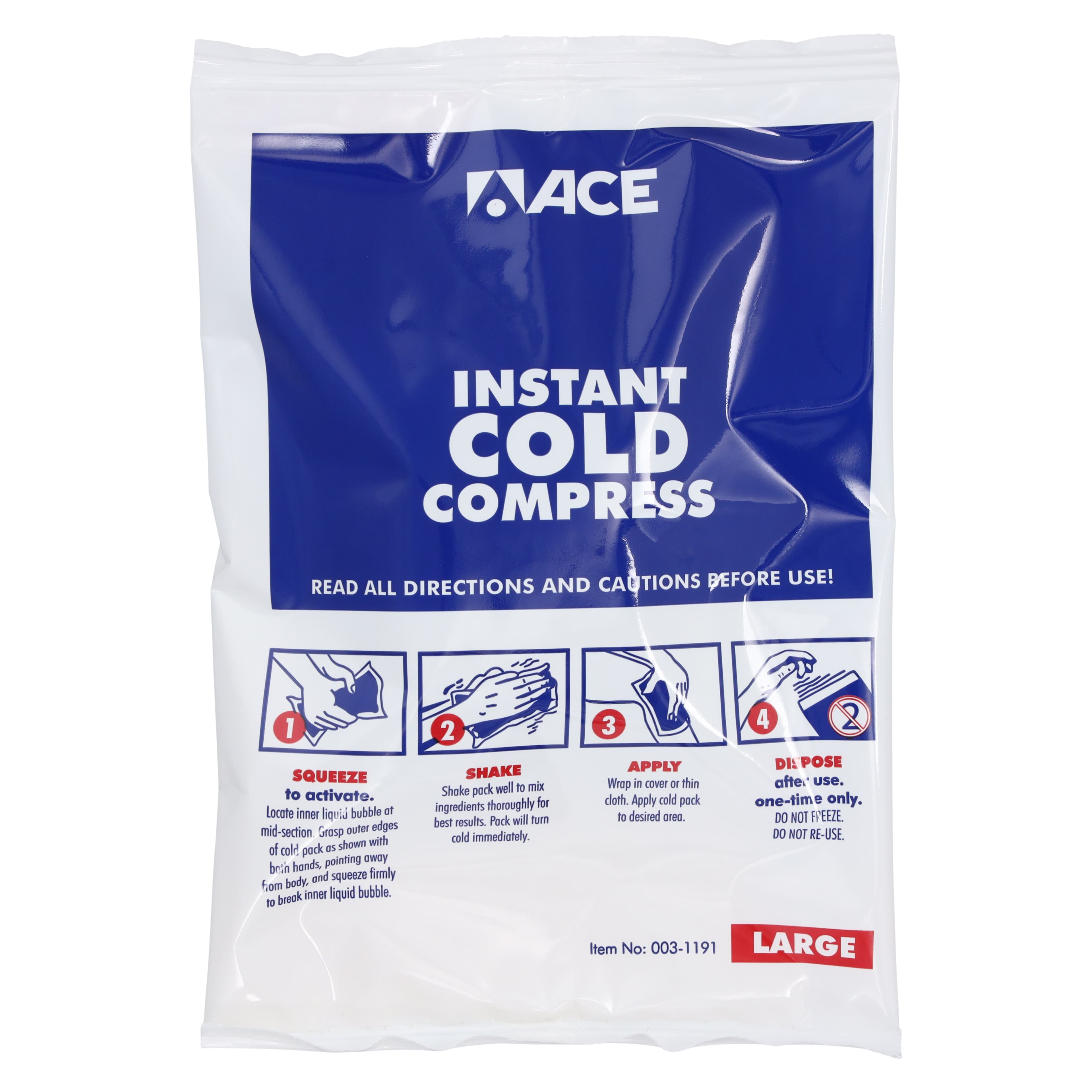 Ace Surgical Instant Ice Pack, 6x9 Inch, Large thumbnail 2