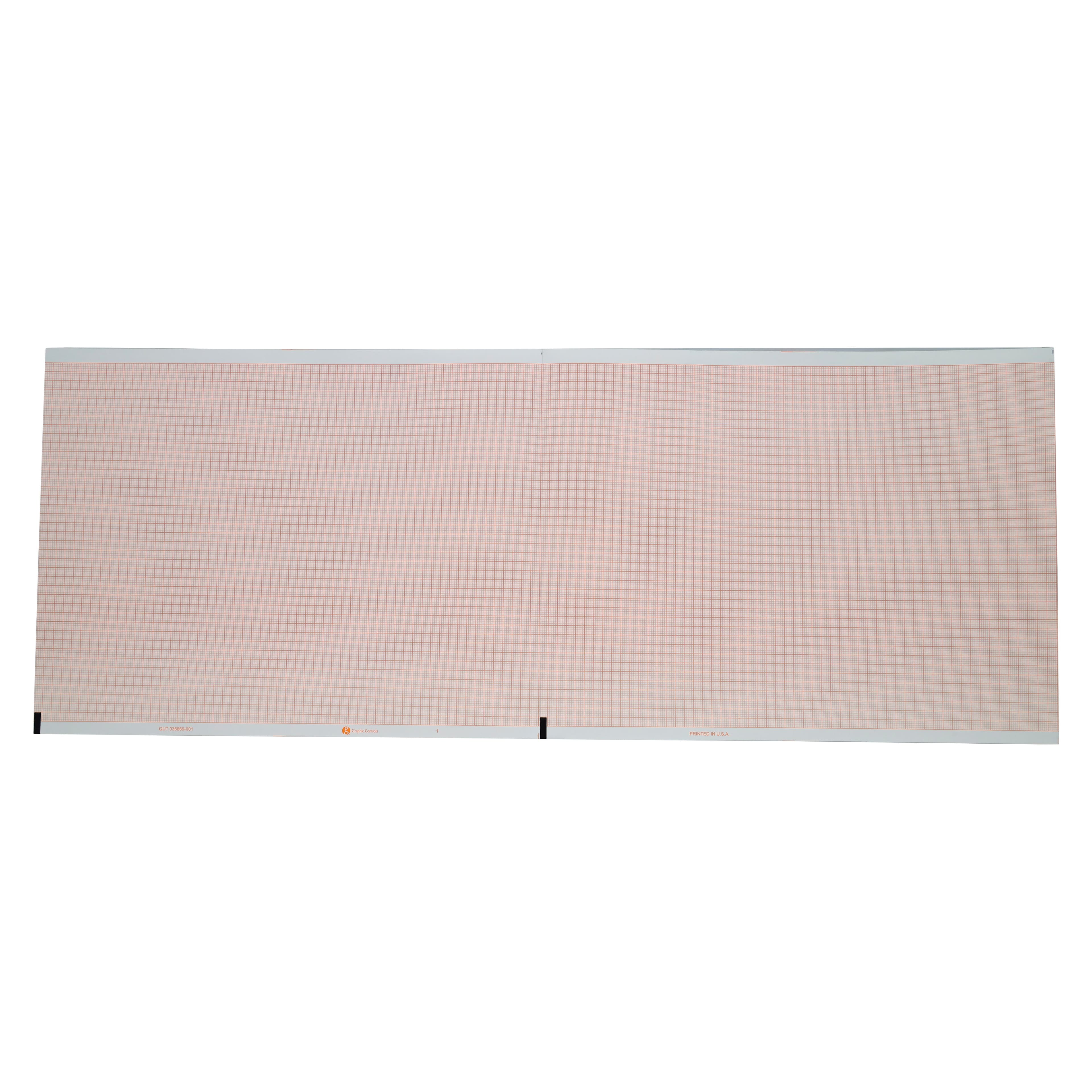 Quinton ECG Chart Paper, 8.5" Width, 20/Case thumbnail 2