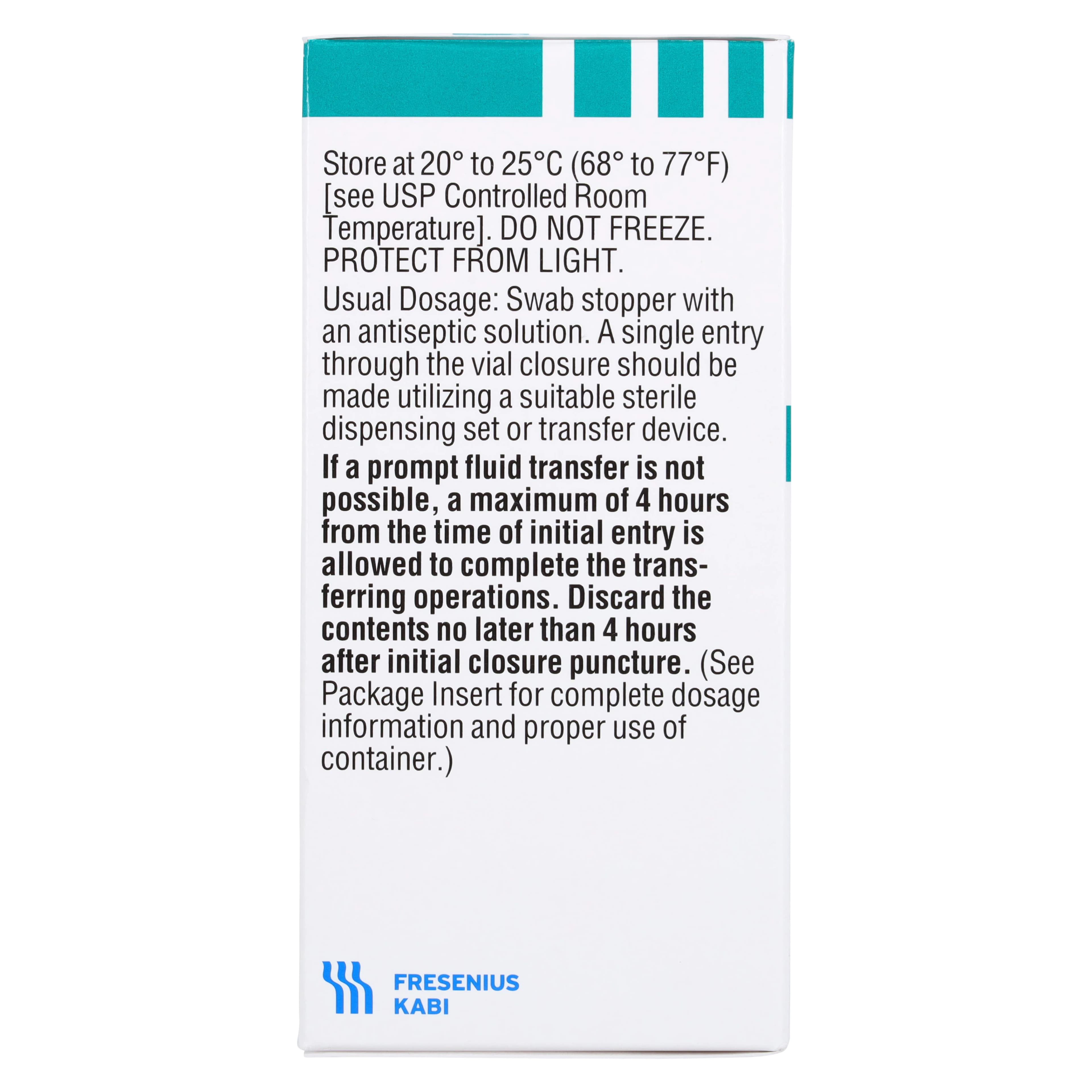 Fluorouracil Injection 50 mg/mL, Pharmacy Bulk Pack, 100 mL, Fresenius Kabi thumbnail 5
