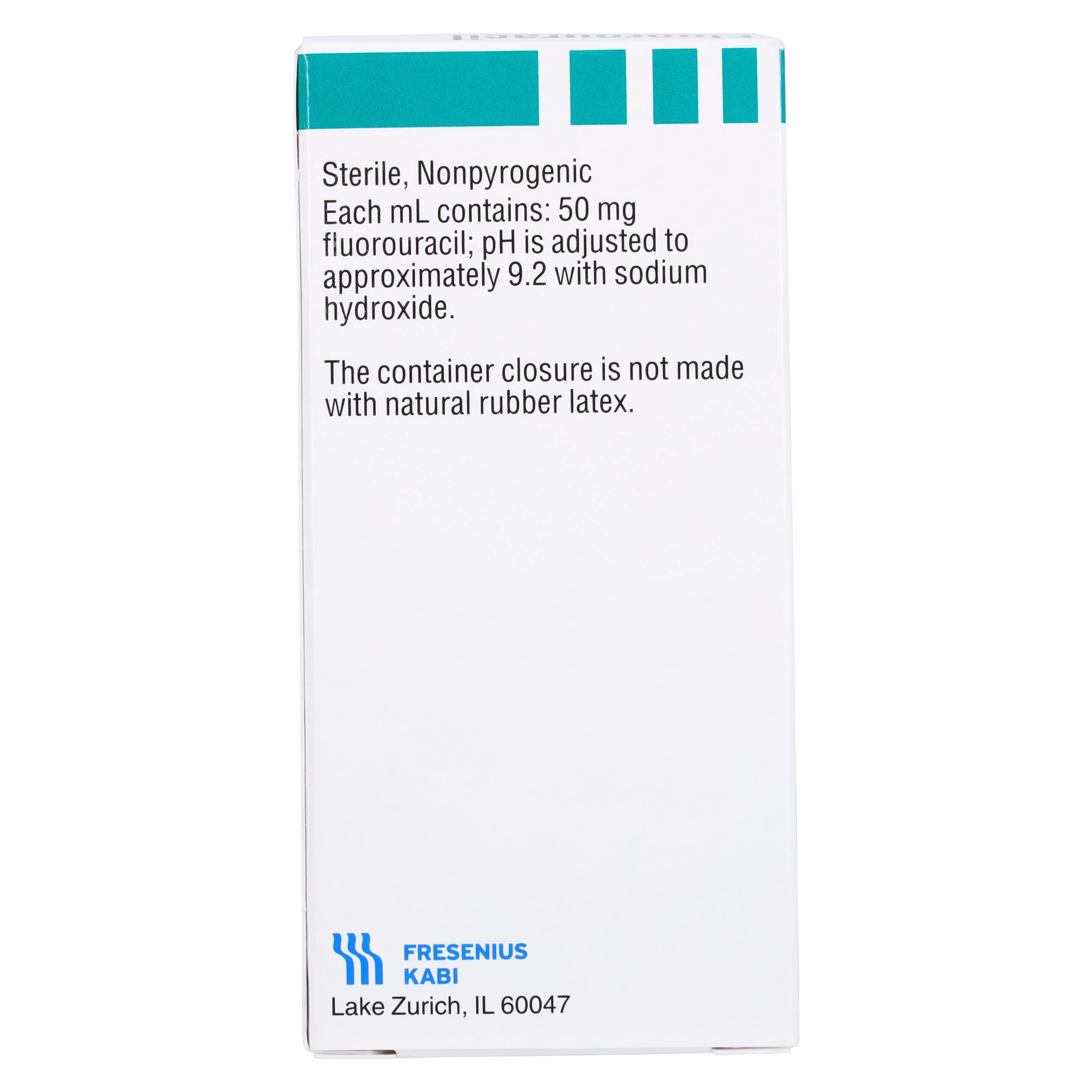 Fluorouracil Injection 50 mg/mL, Pharmacy Bulk Pack, 100 mL, Fresenius Kabi thumbnail 6