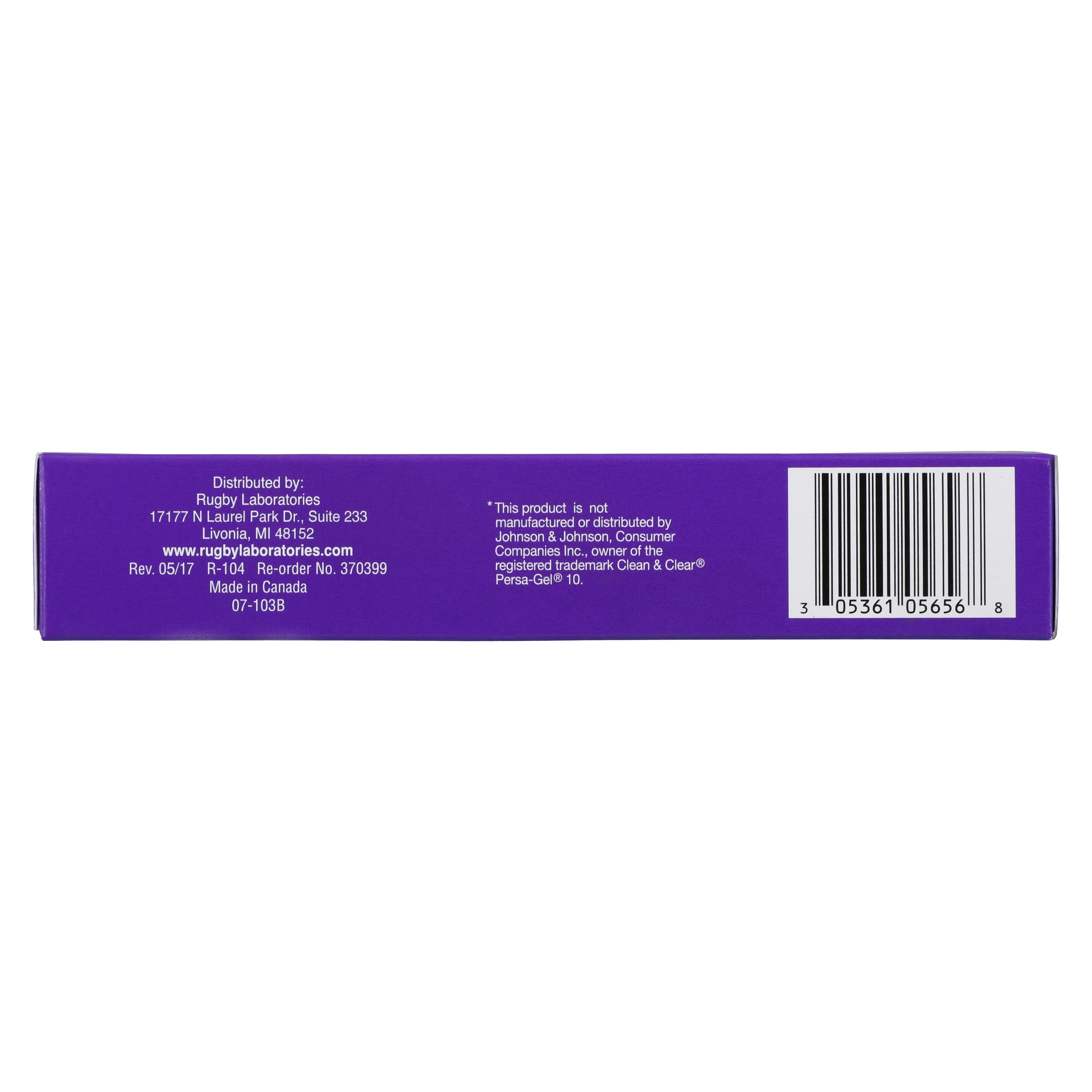 Benzoyl Peroxide Gel 10%, 1.5 oz Tube thumbnail 7