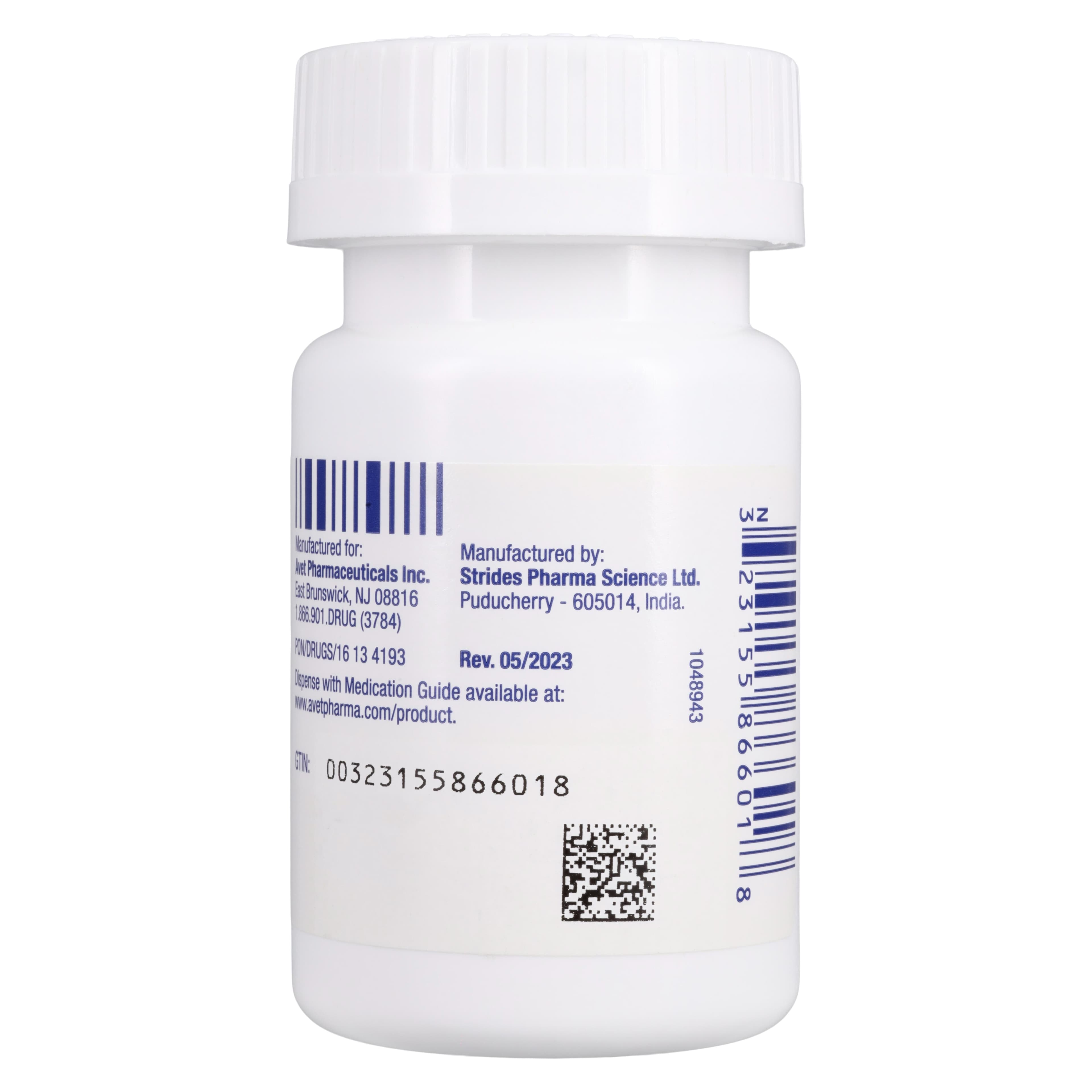 Gabapentin Capsules 100mg, 100 Count Bottle thumbnail 3