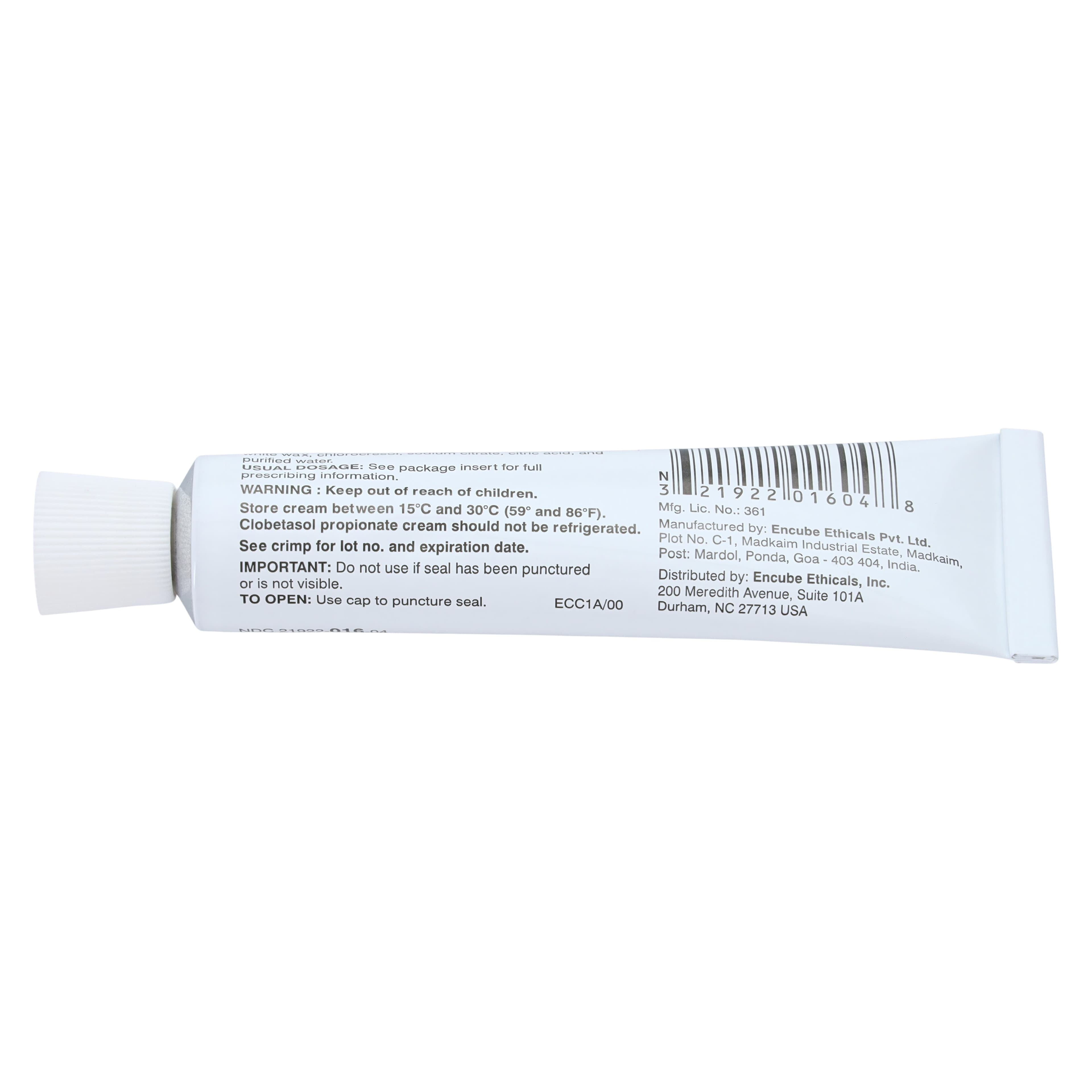 Clobetasol Propionate Cream 0.05%, 15g Tube thumbnail 4