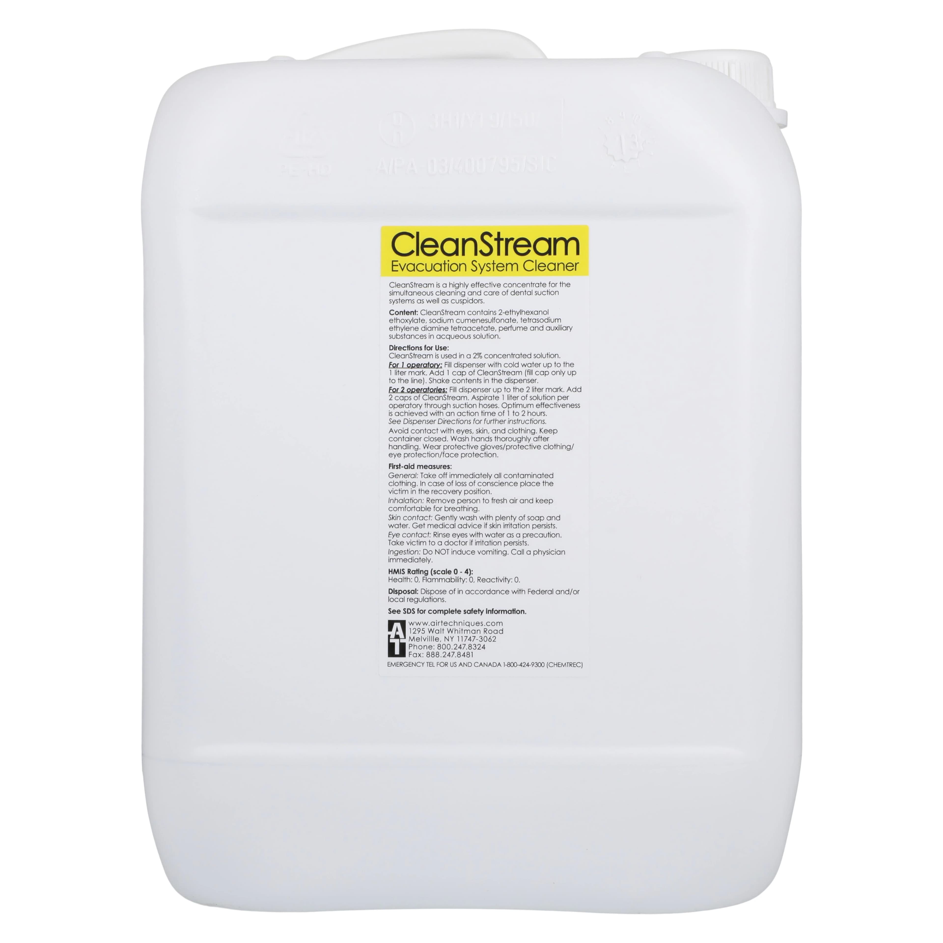 Monarch CleanStream Evacuation System Cleaner, 10 Liter (338 oz) Canister, Concentrated Liquid, 500 Cleanings, 57083 thumbnail 2