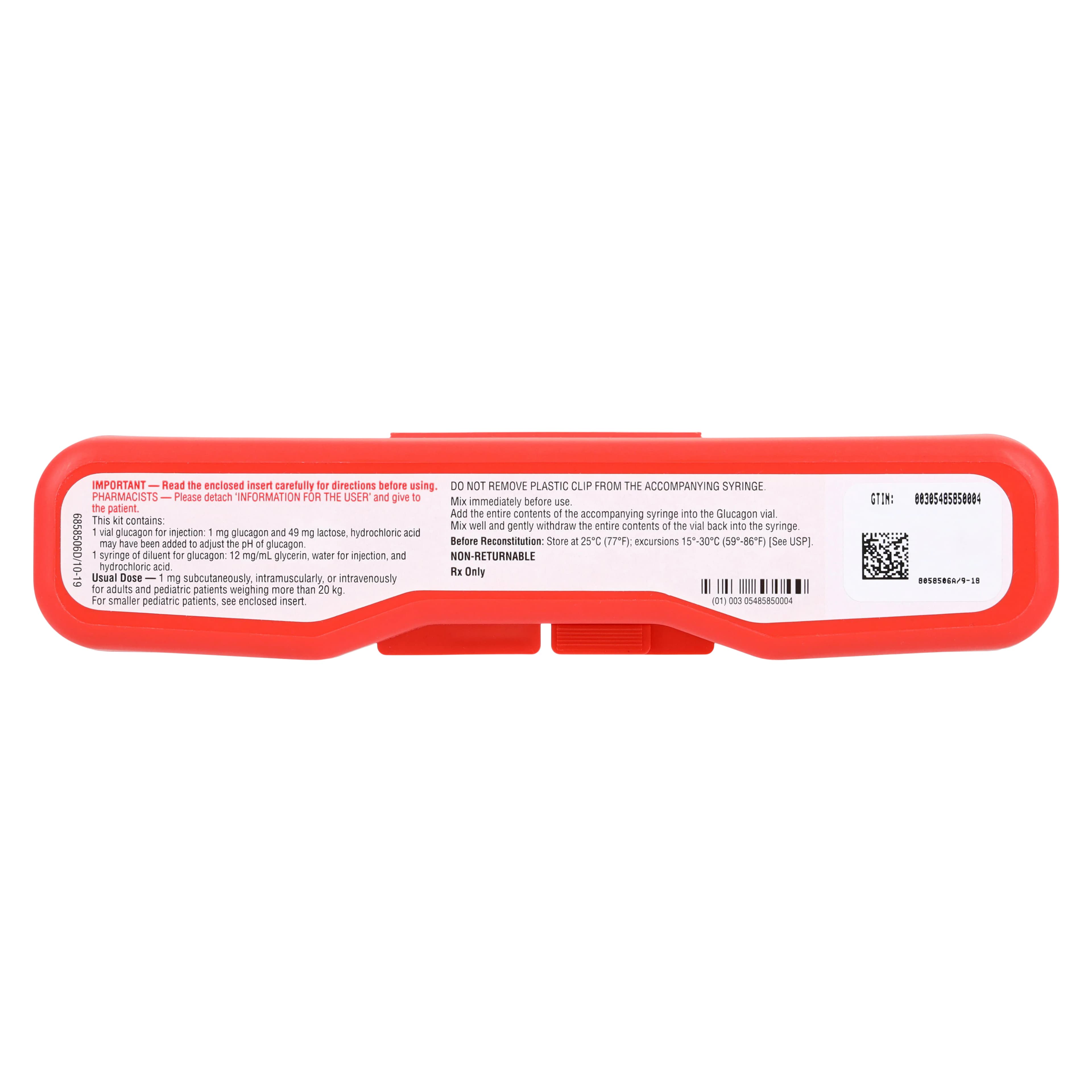 Glucagon Injection 1mg Emergency Kit, 2mL, Amphastar Pharmaceutical thumbnail 9