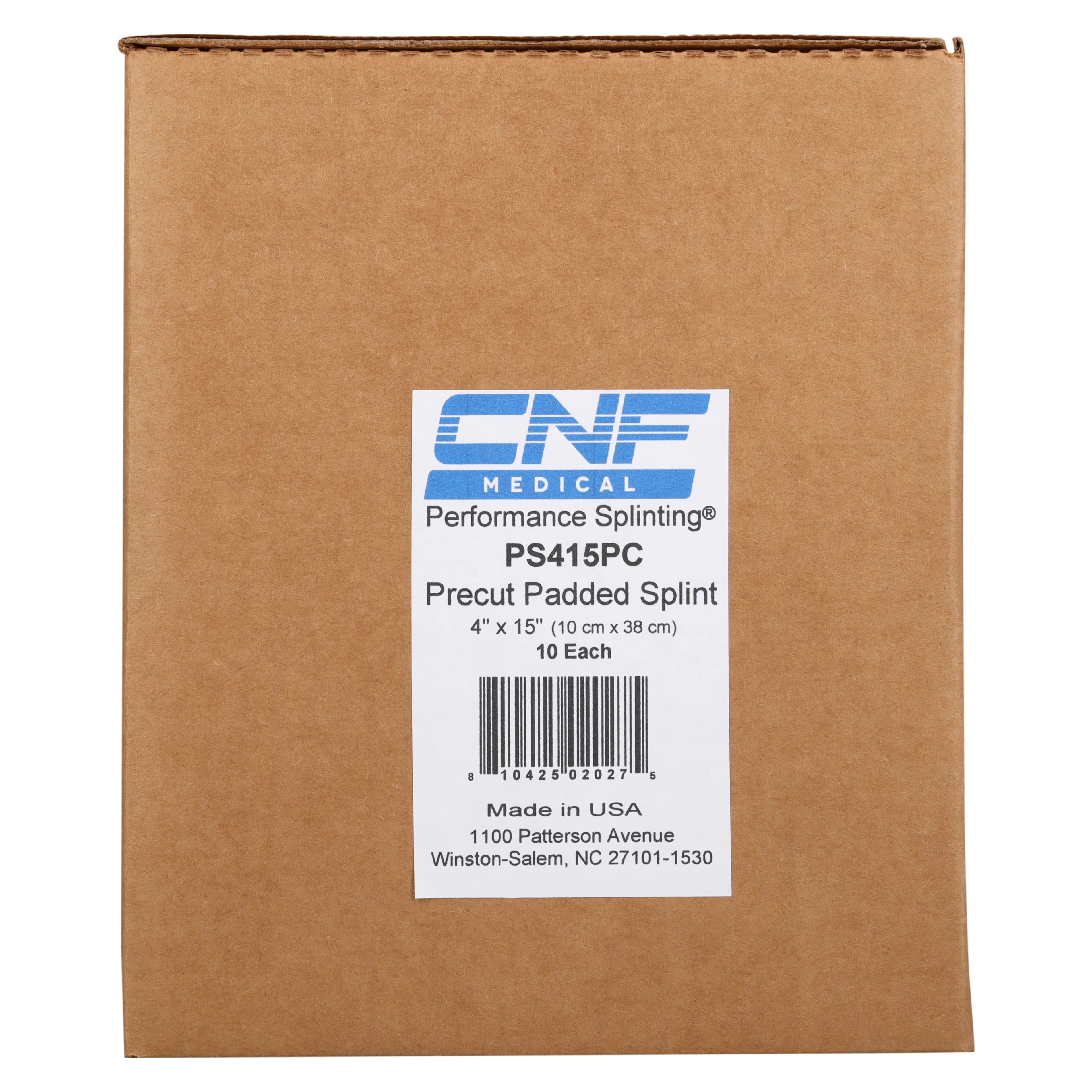 Carolina Narrow Fabric Performance Splinting Pre-Cut Fiberglass Splint, 4" x 15", White thumbnail 2