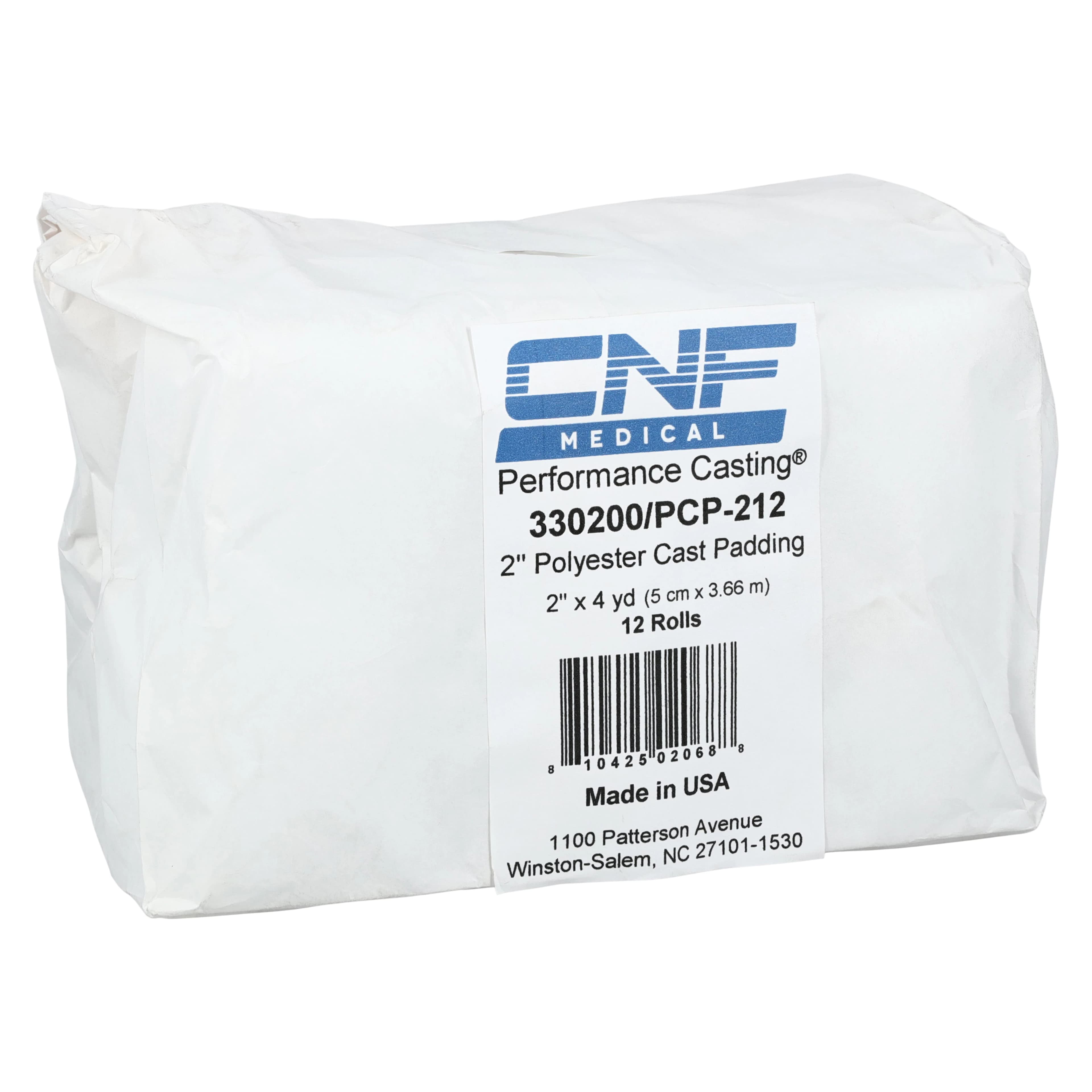 Carolina Narrow Fabric Performance Padding Polyester Cast Padding, White, 2" x 4 yd - Polyester Cast Padding - Image 1
