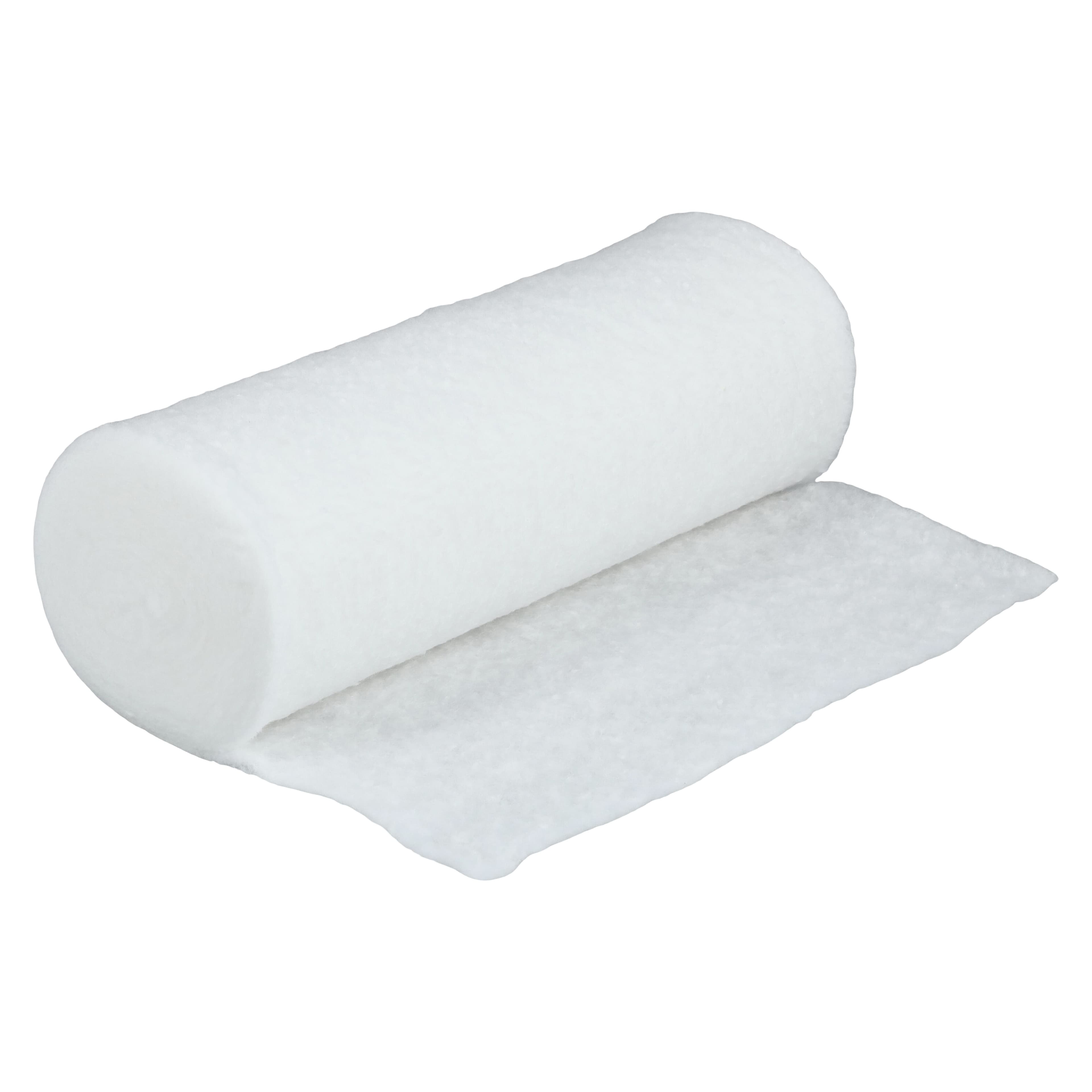 Carolina Narrow Fabric Performance Padding Cotton Cast Padding, White, 6" x 4 yd thumbnail 2
