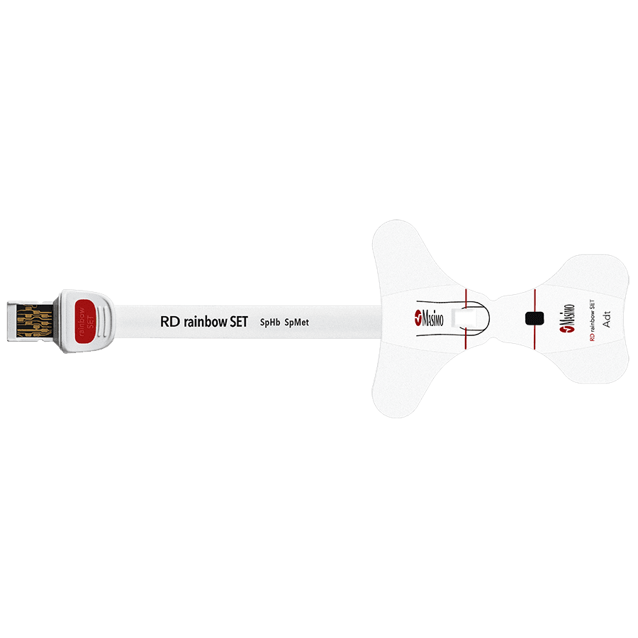 Masimo RD Rainbow SET Adhesive Sensor, Adult, Latex-Free, 10/Box - Sensor Adhesive RD Rainbow - Image 1